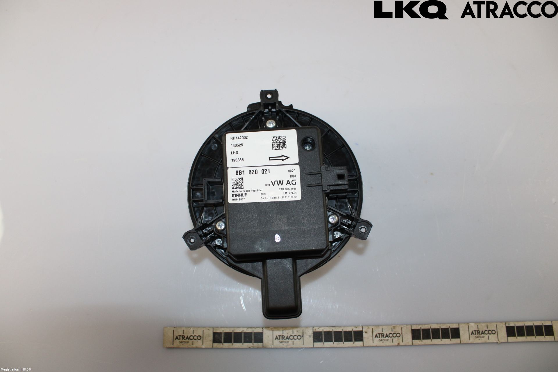 Volkswagen VW TOUAREG CR 18- Varmeapparat Viftemotor