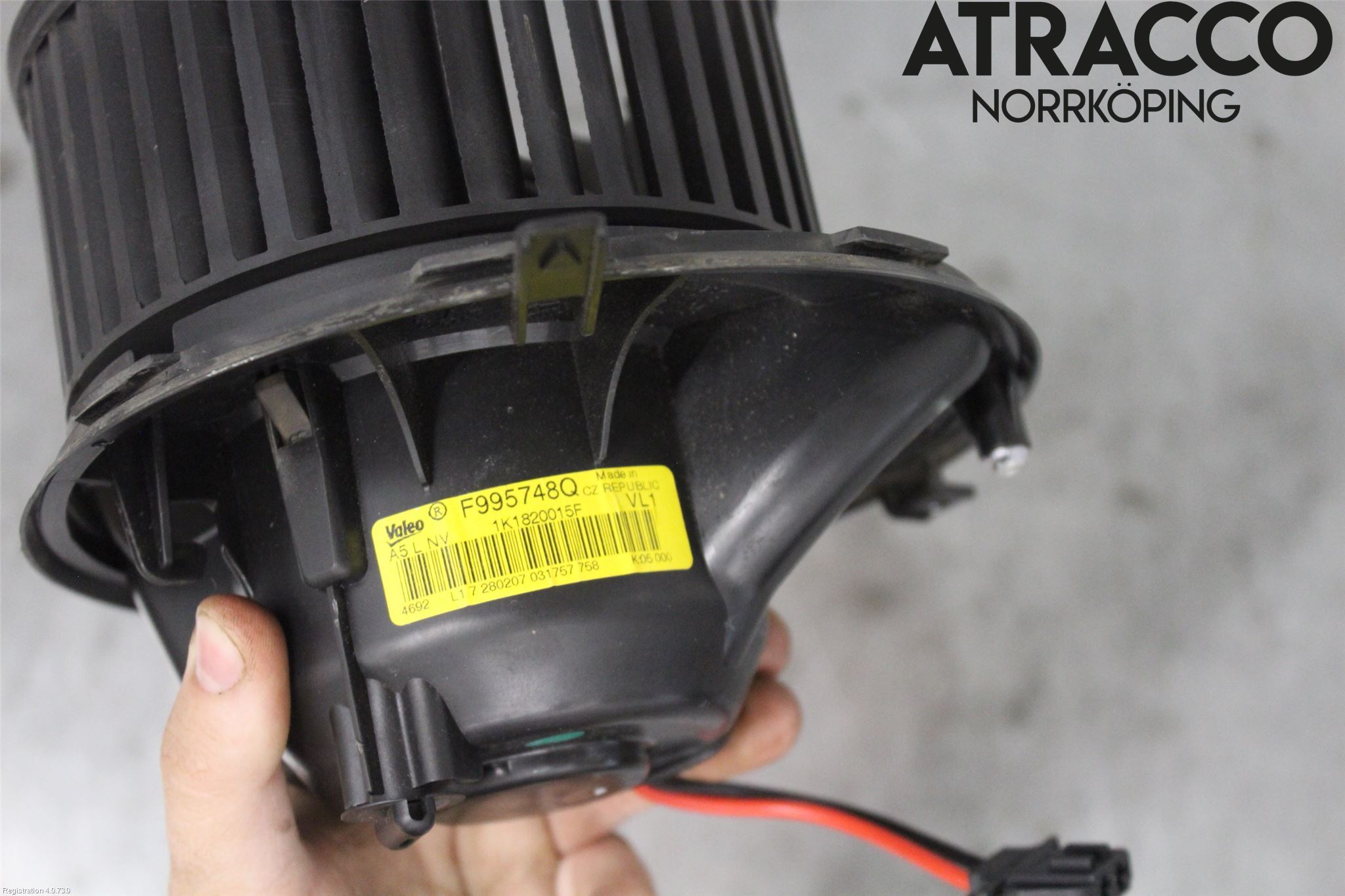 Audi A3/S3 05-13 Varmeapparat Viftemotor