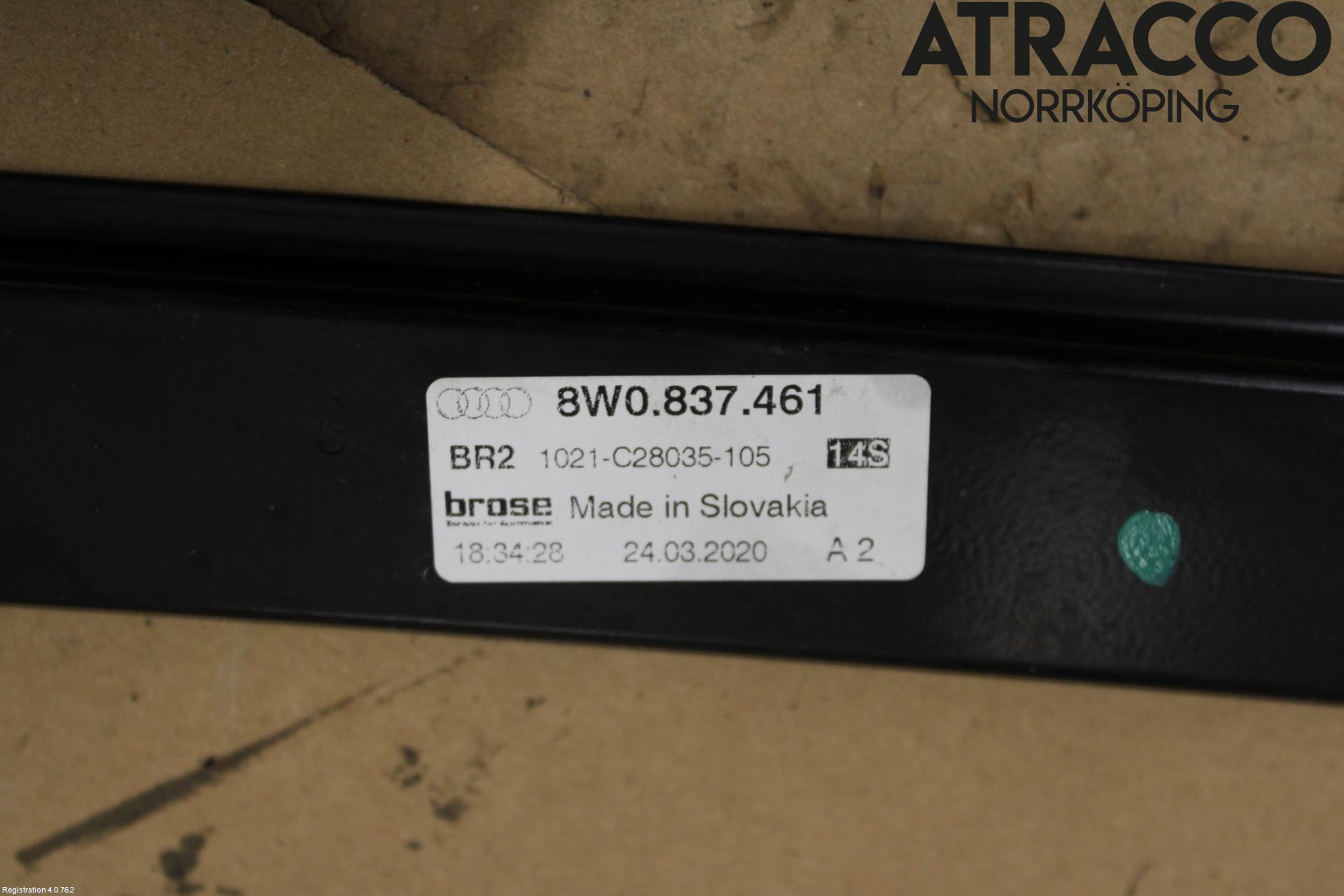 Audi A4/S4 B9 20- Vindusheis El Komp