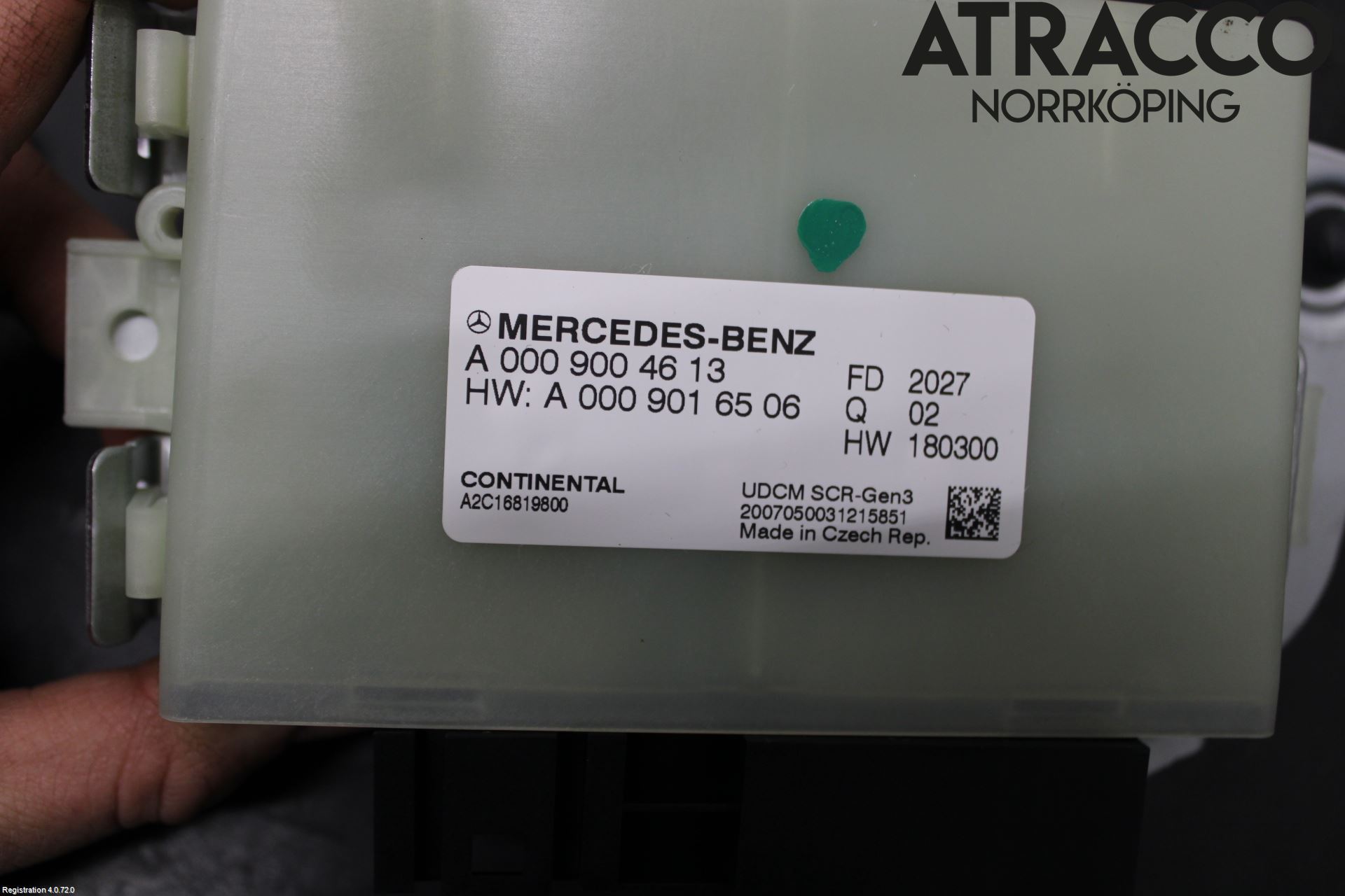 Mercedes-Benz MB C-KLASS (W205) 14-21 Styreenhet Eksosrensing