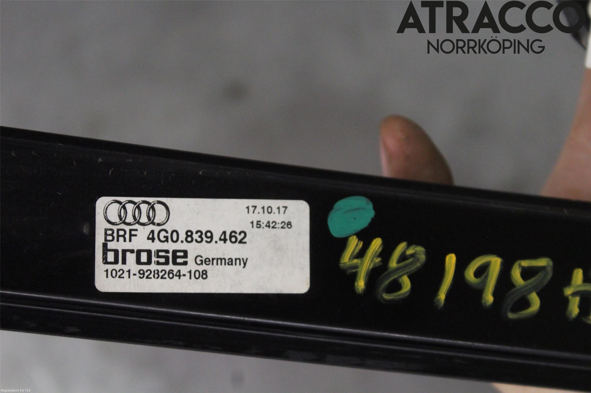 Audi A6 ALLROAD 12-18 Vindusheis El Komp