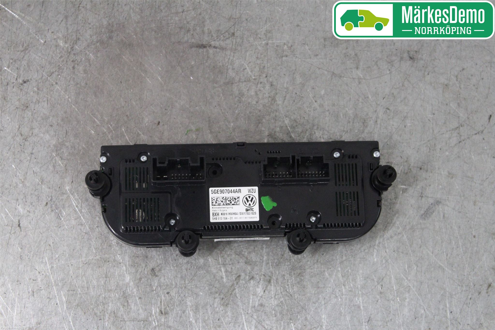 Volkswagen VW PASSAT 15-19 Varme Ac Betjening-Display