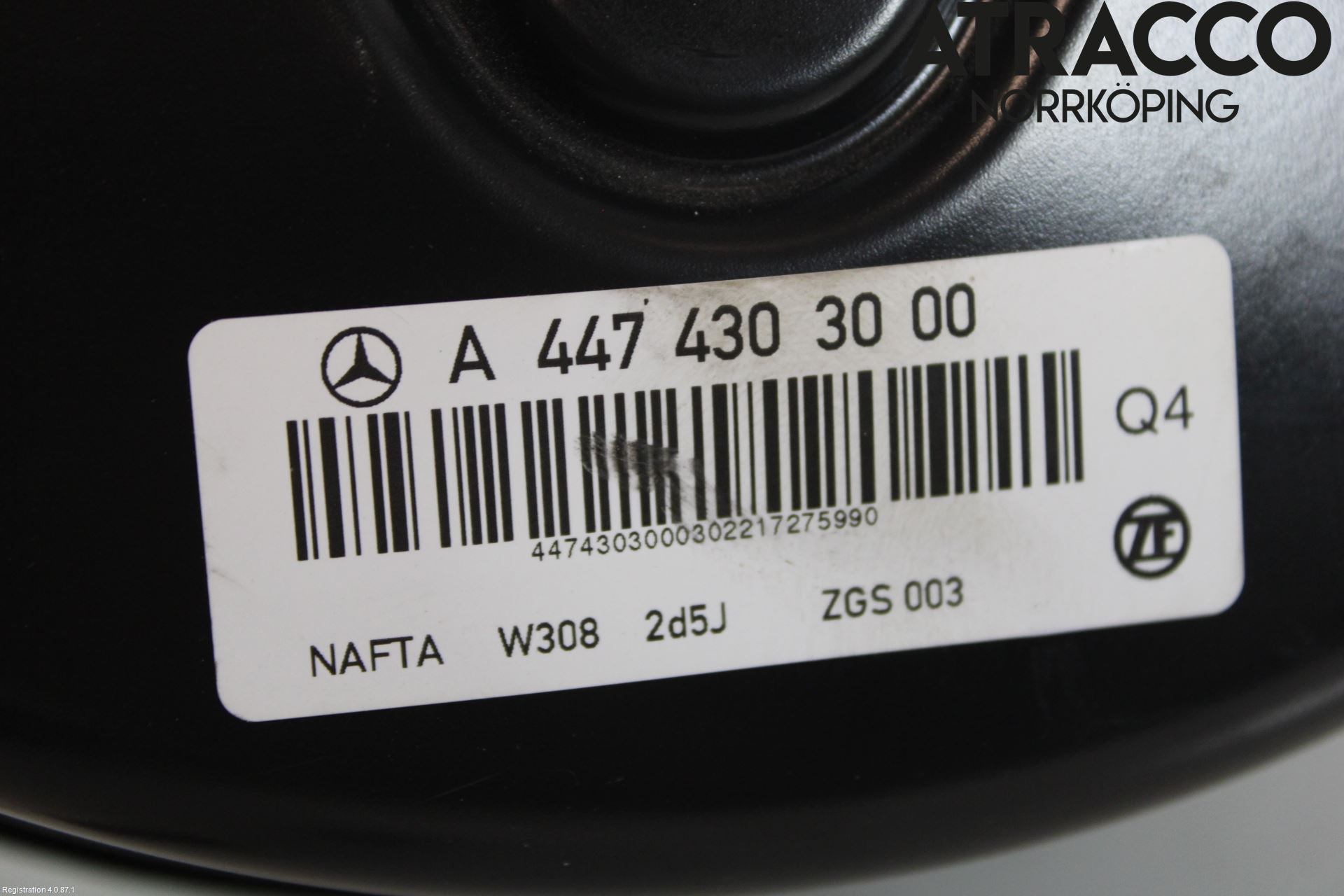 Mercedes-Benz MB VITO/V-KLASS (W640,W447,W448) 14- Bremseservo