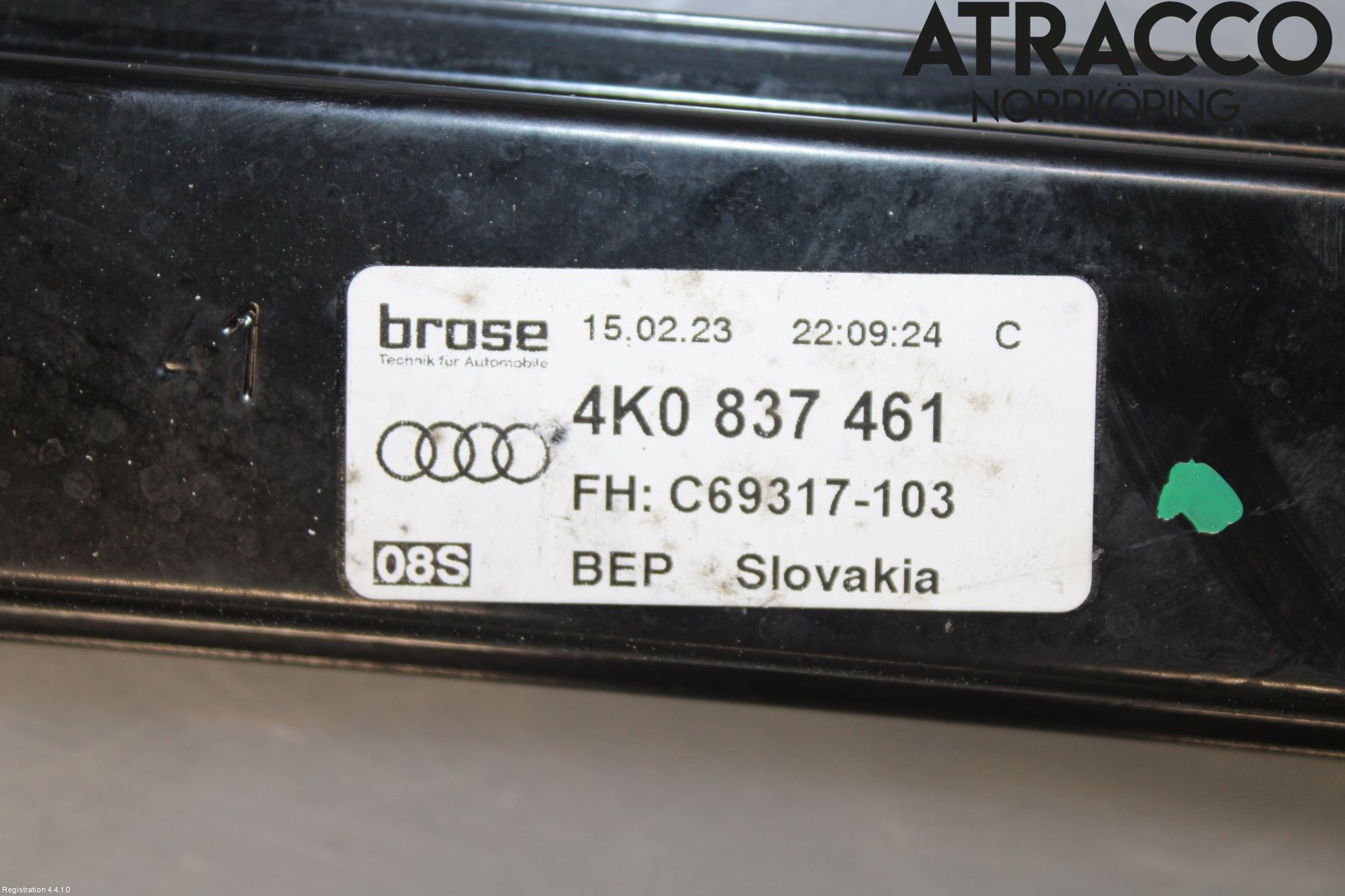 Audi A6/S6 E-TRON 24- Vindusheis El Komp