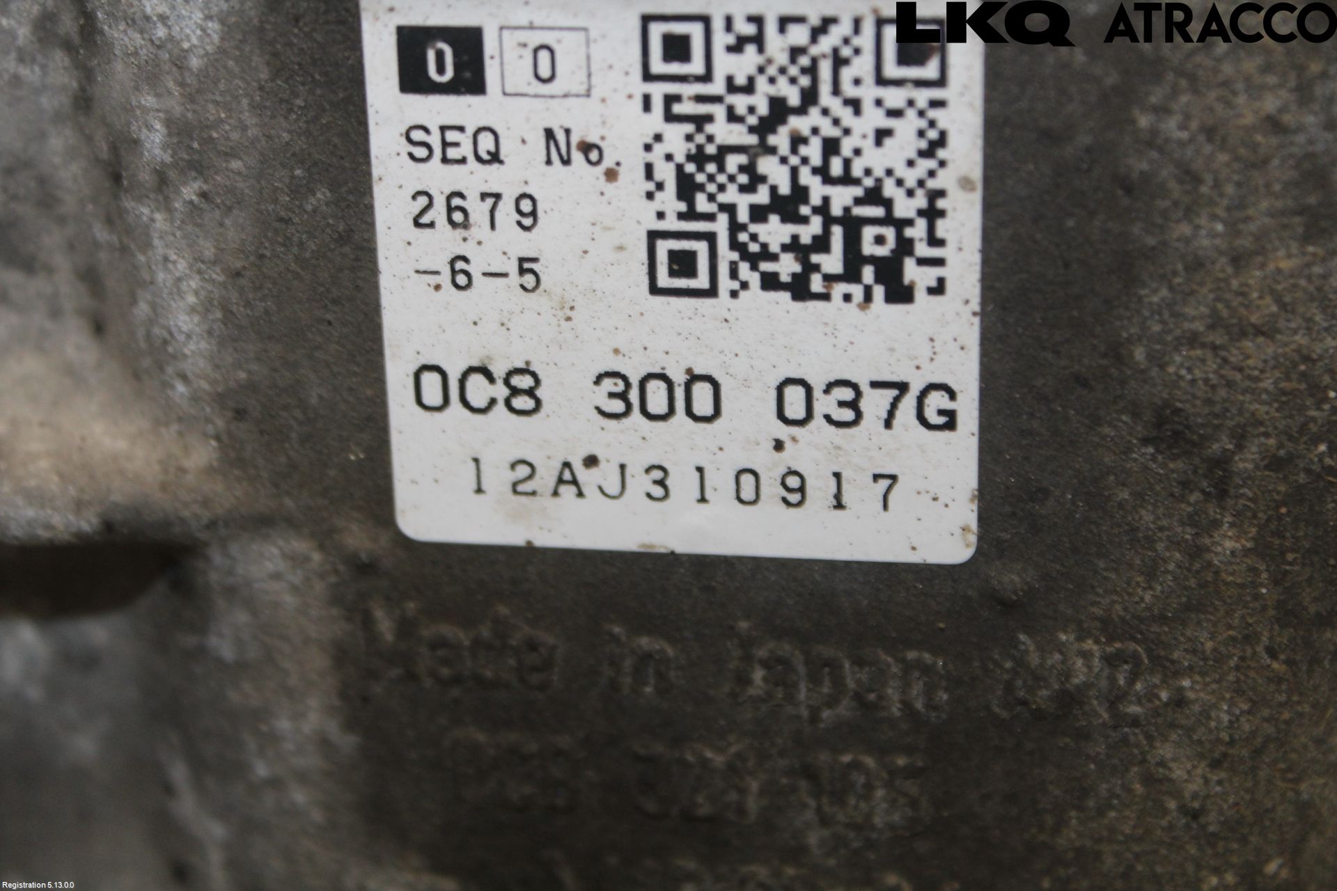 Volkswagen VW TOUAREG 7P 11-18 Gearkasse Automat