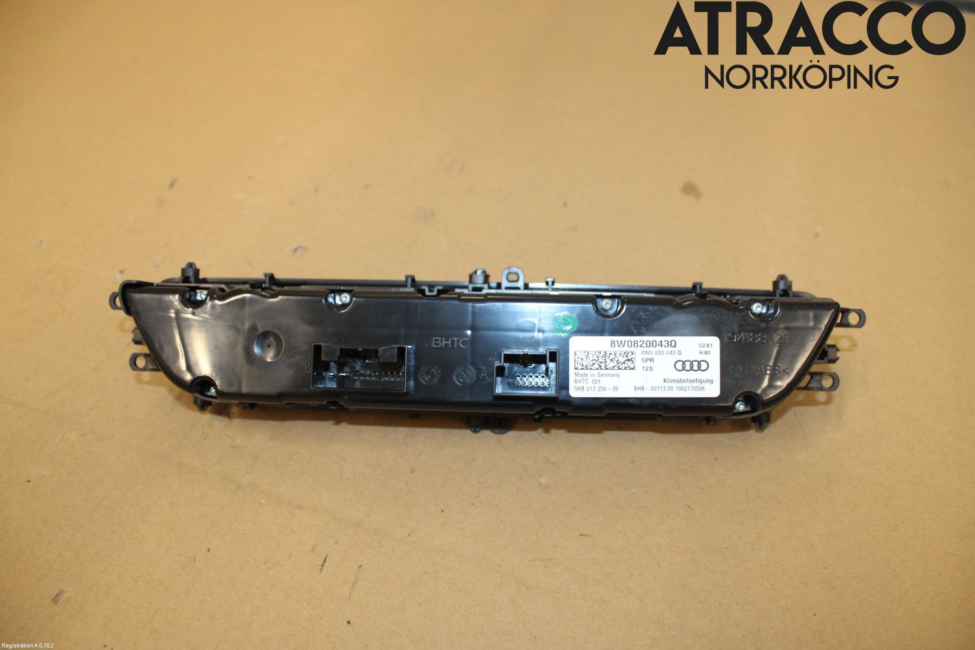 Audi A4/S4 B9 20- Varmeapparat Panel(Regulering)