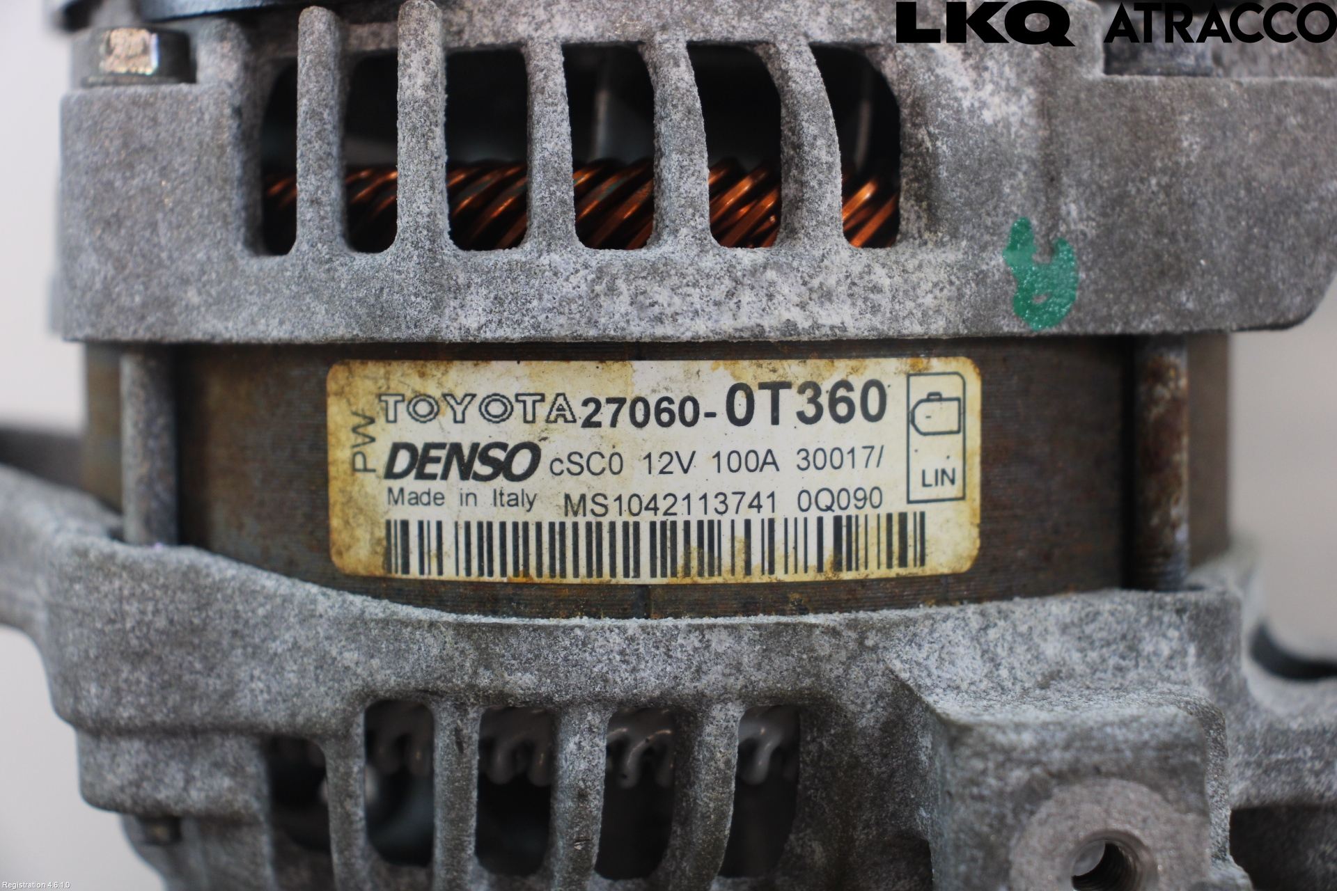 Toyota AVENSIS 16-18 Dynamo