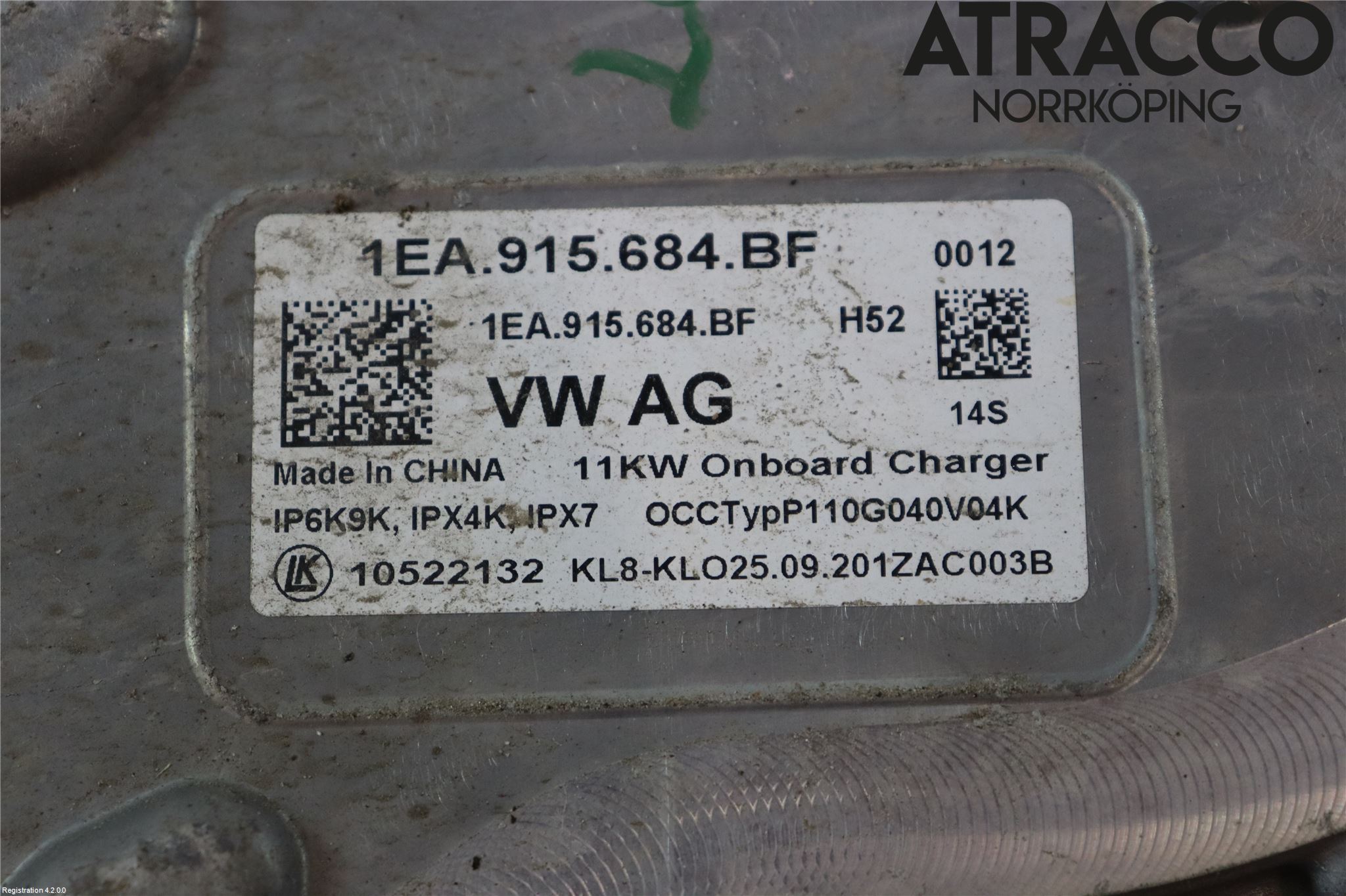 Volkswagen VW ID.3 21- Batterilader Hybrid