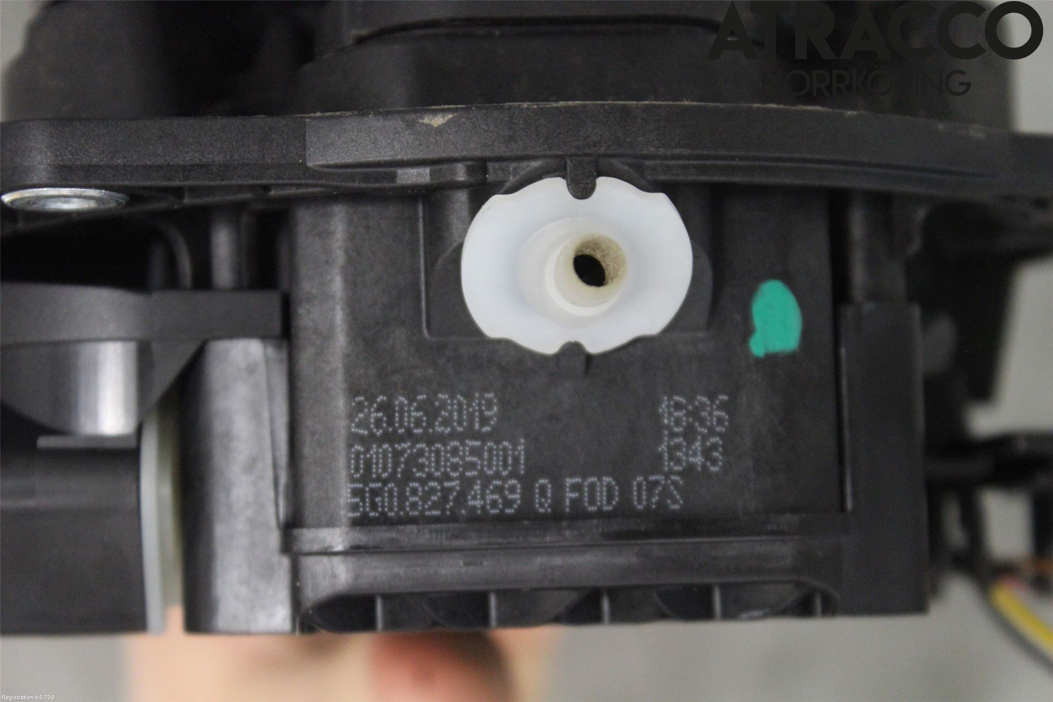 Volkswagen VW GOLF / E-GOLF VII 13-20 Bakluke Handtak Ytre