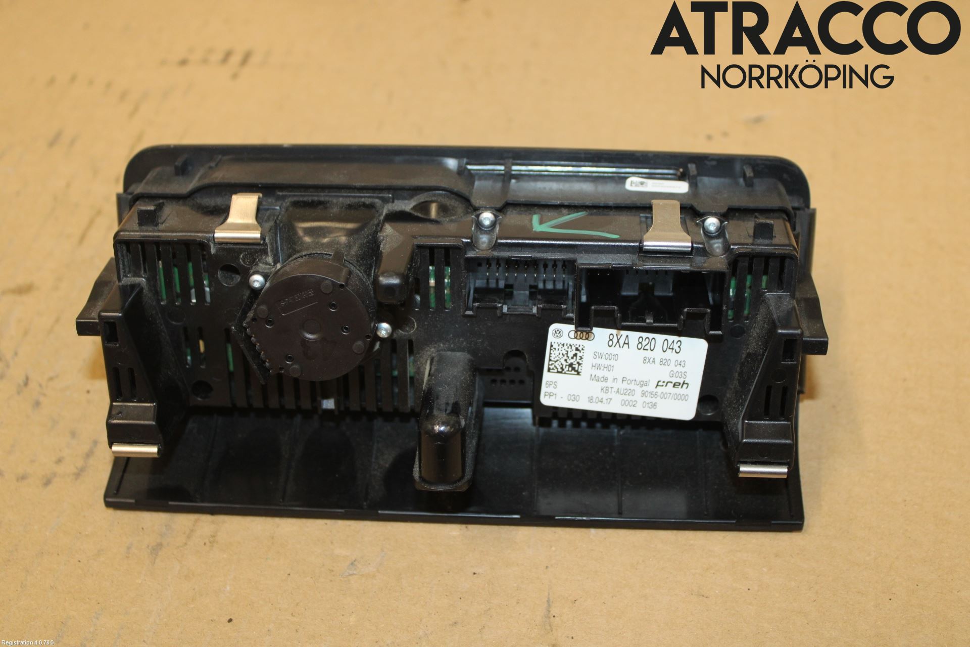 Audi A1/S1 11-18 Varmeapparat Panel(Regulering)