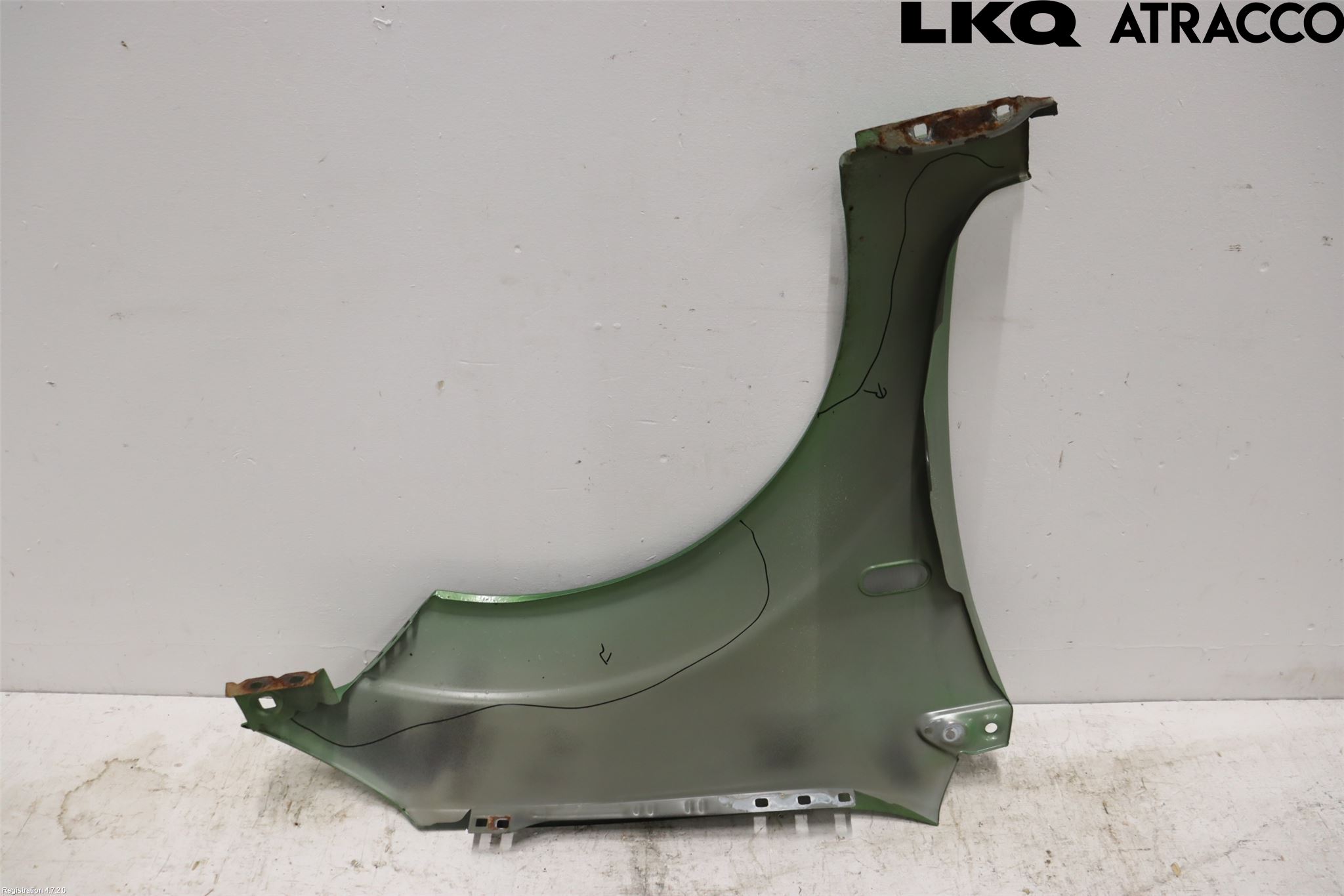 Ford FIESTA     06-08 Skjerm Foran Venstre