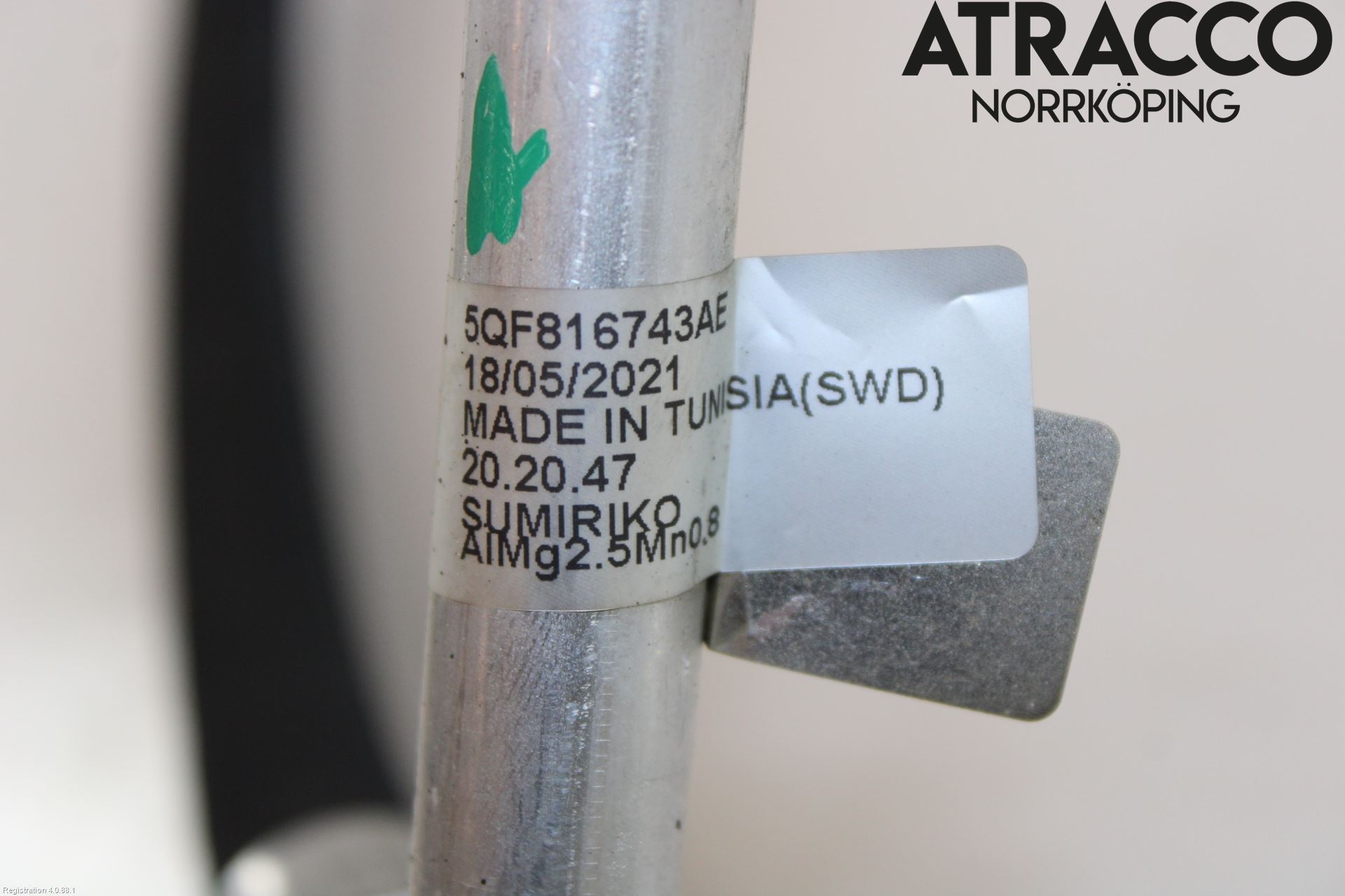 Audi Q3 F3 19- Varme Ac Slange - Rør