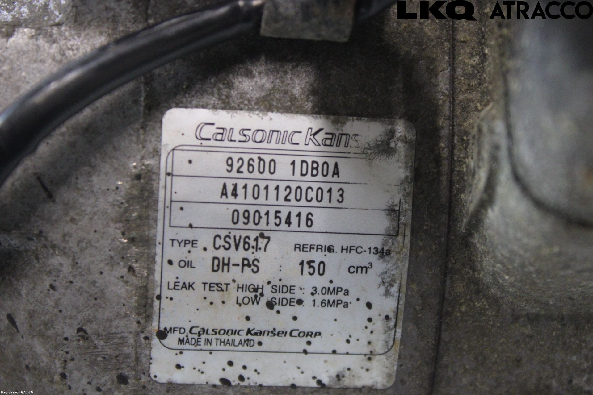 Nissan QASHQAI+2  08-10 Varme Ac Kompressor