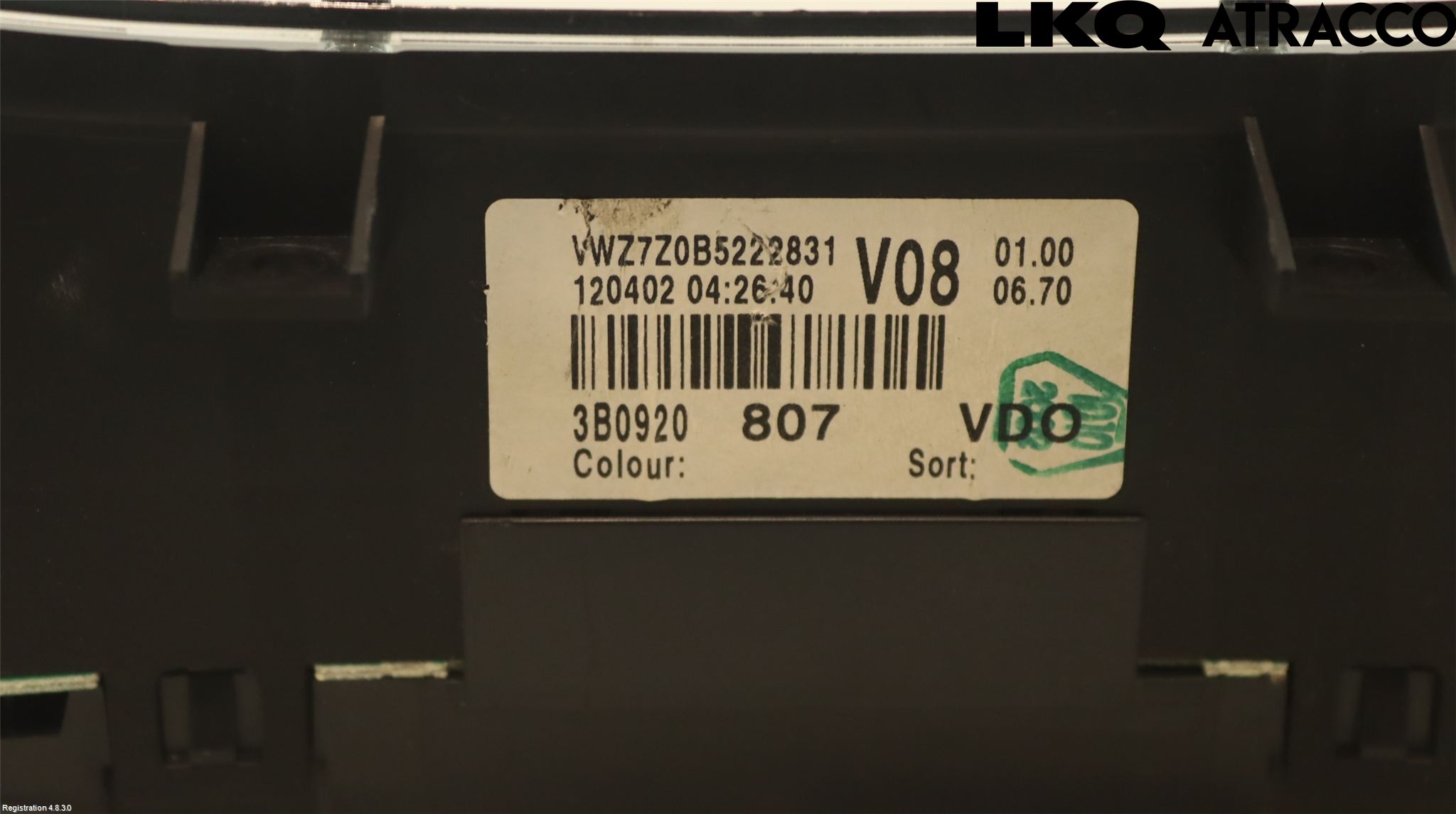 Volkswagen VW PASSAT 01-05 Instr Kombinert