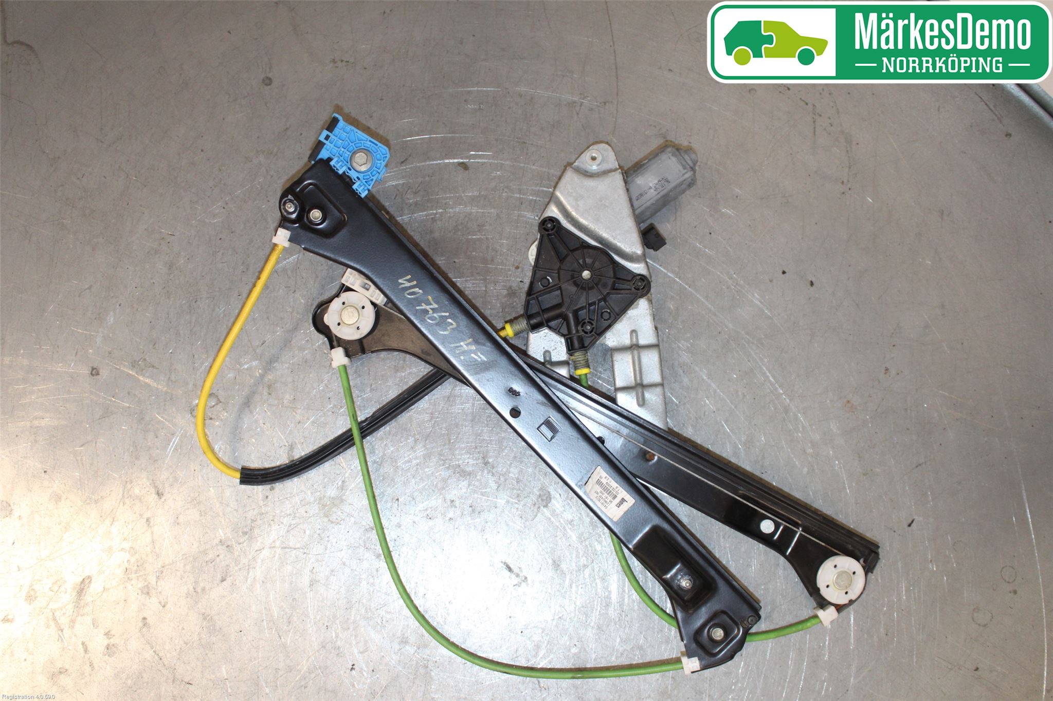 Saab 9-3 VER2/VER3 08-15 Vindusheis El Komp