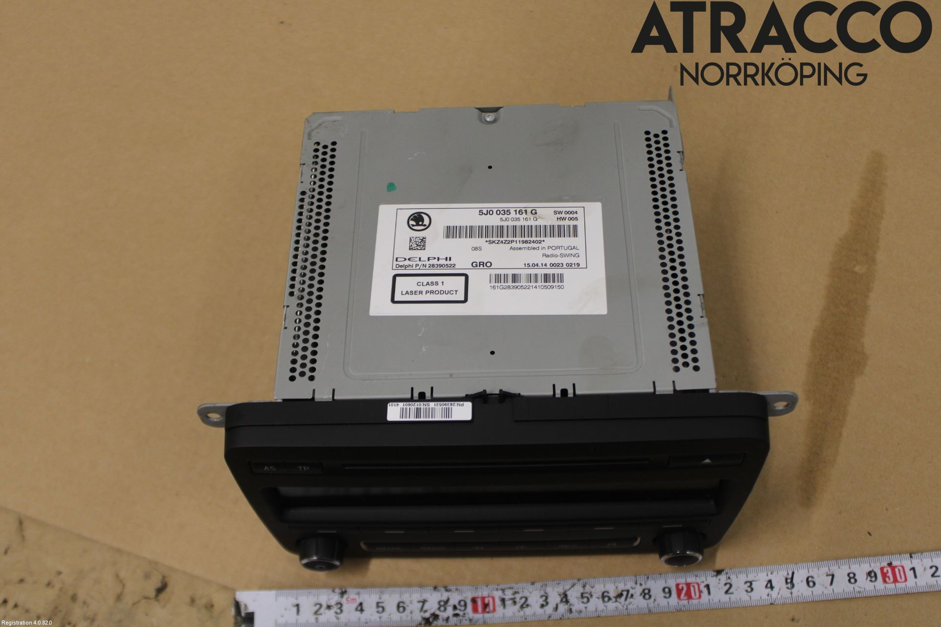 Skoda FABIA 07-14 Stereo Radio Med Cd
