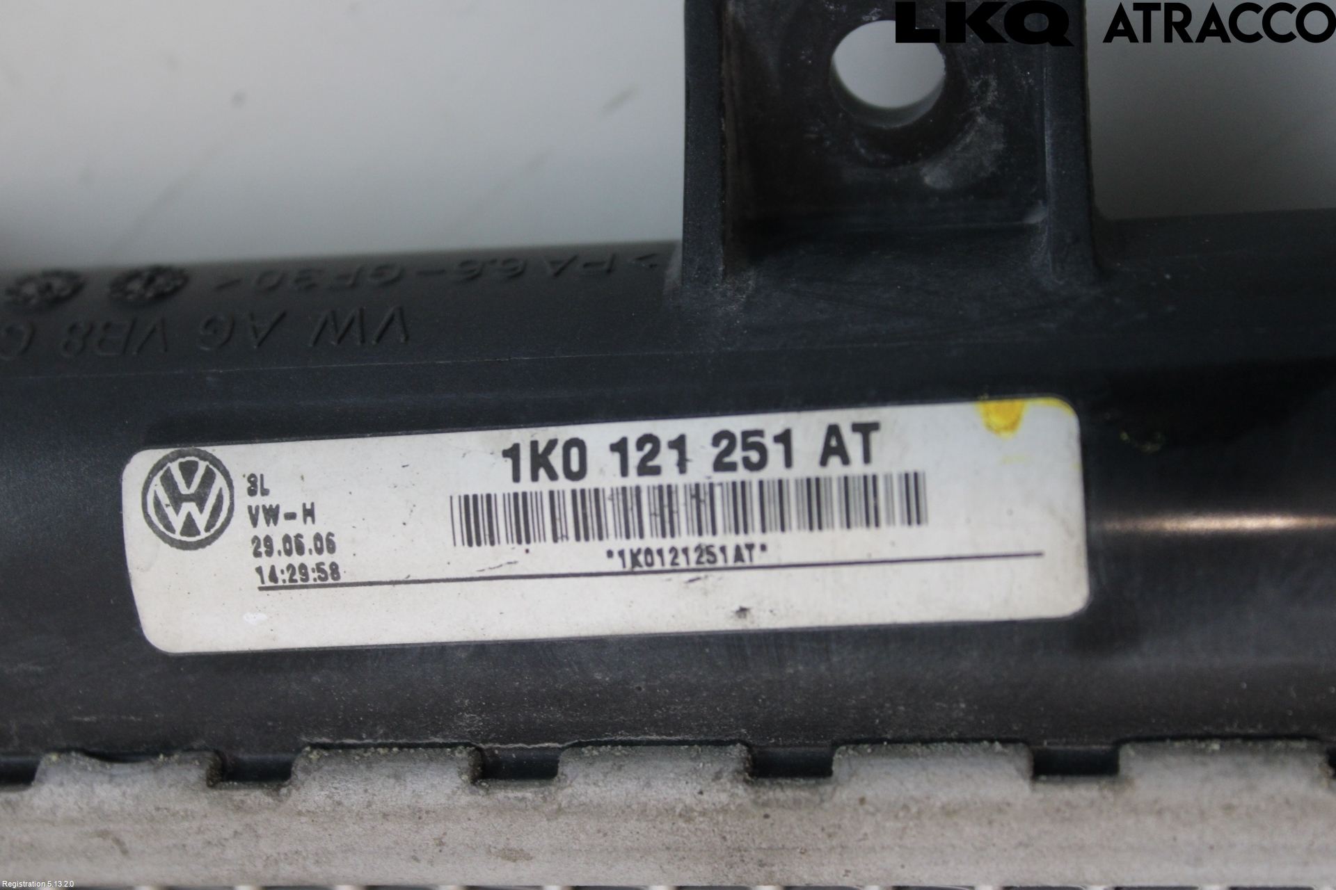 Volkswagen VW GOLF V 04-09 Radiator Manuell