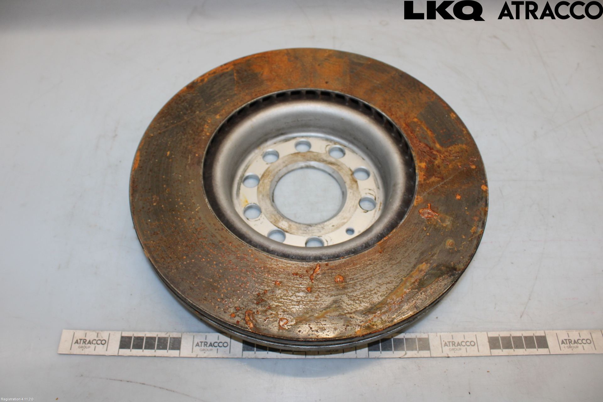 Volkswagen VW TOURAN 10-15 Bremseskive Foran