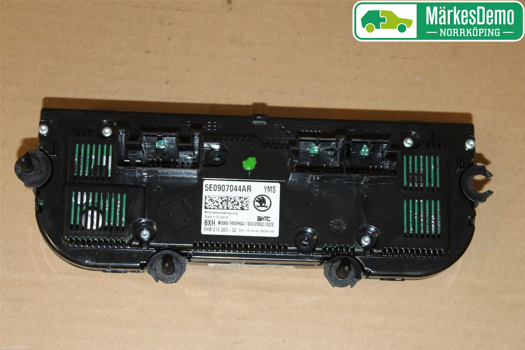 Skoda OCTAVIA (5E) 13-20 Varmeapparat Panel(Regulering)