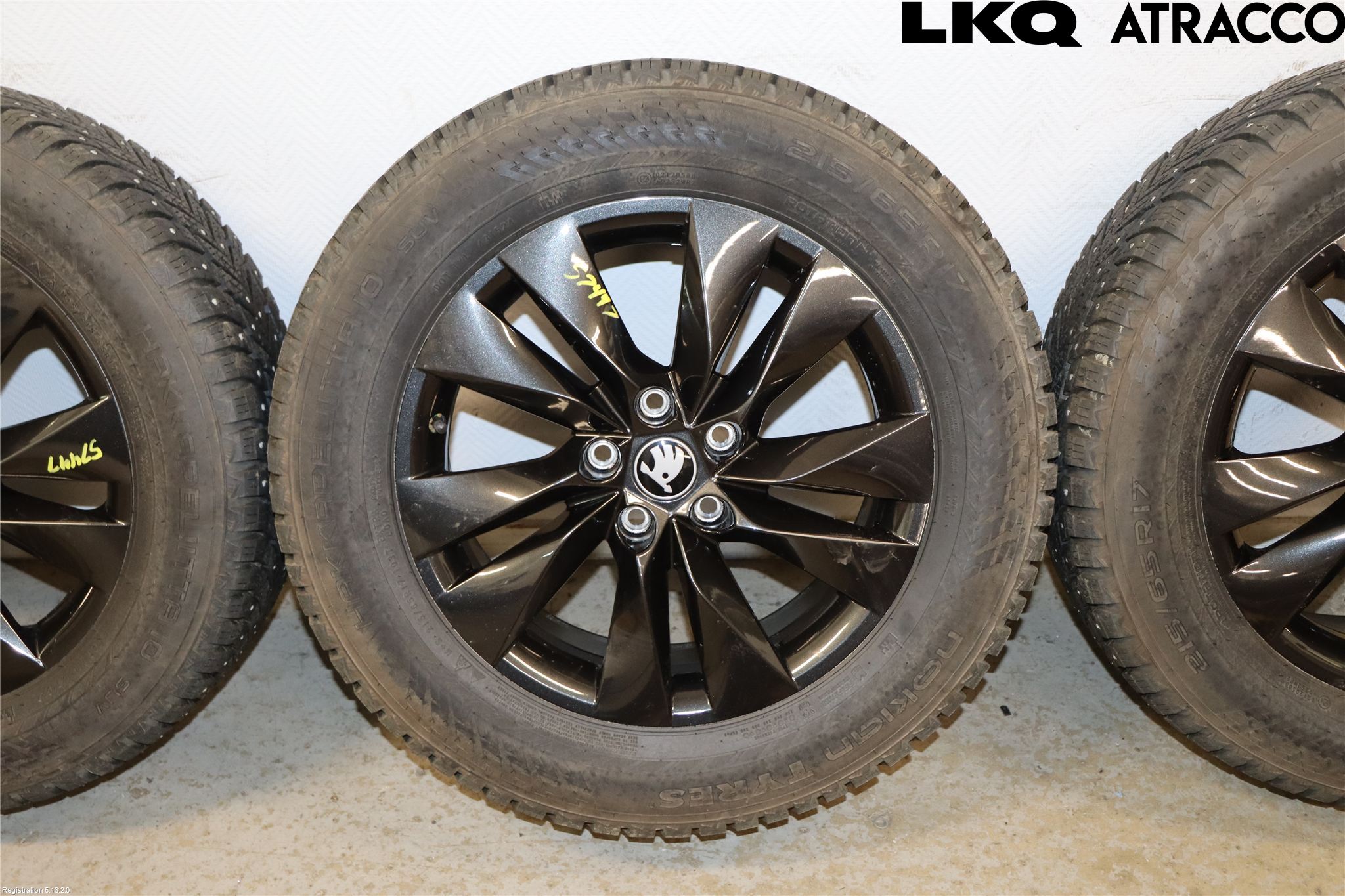 Skoda KODIAQ 24- Dekk Vinter På Alu Felg 4Stk