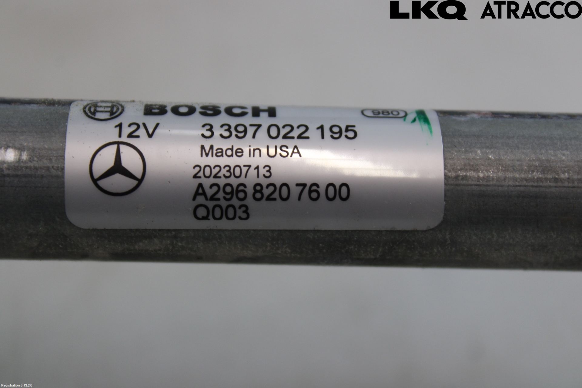 Mercedes-Benz MB EQE (V295) 22- Viskeroverføring Frontrute