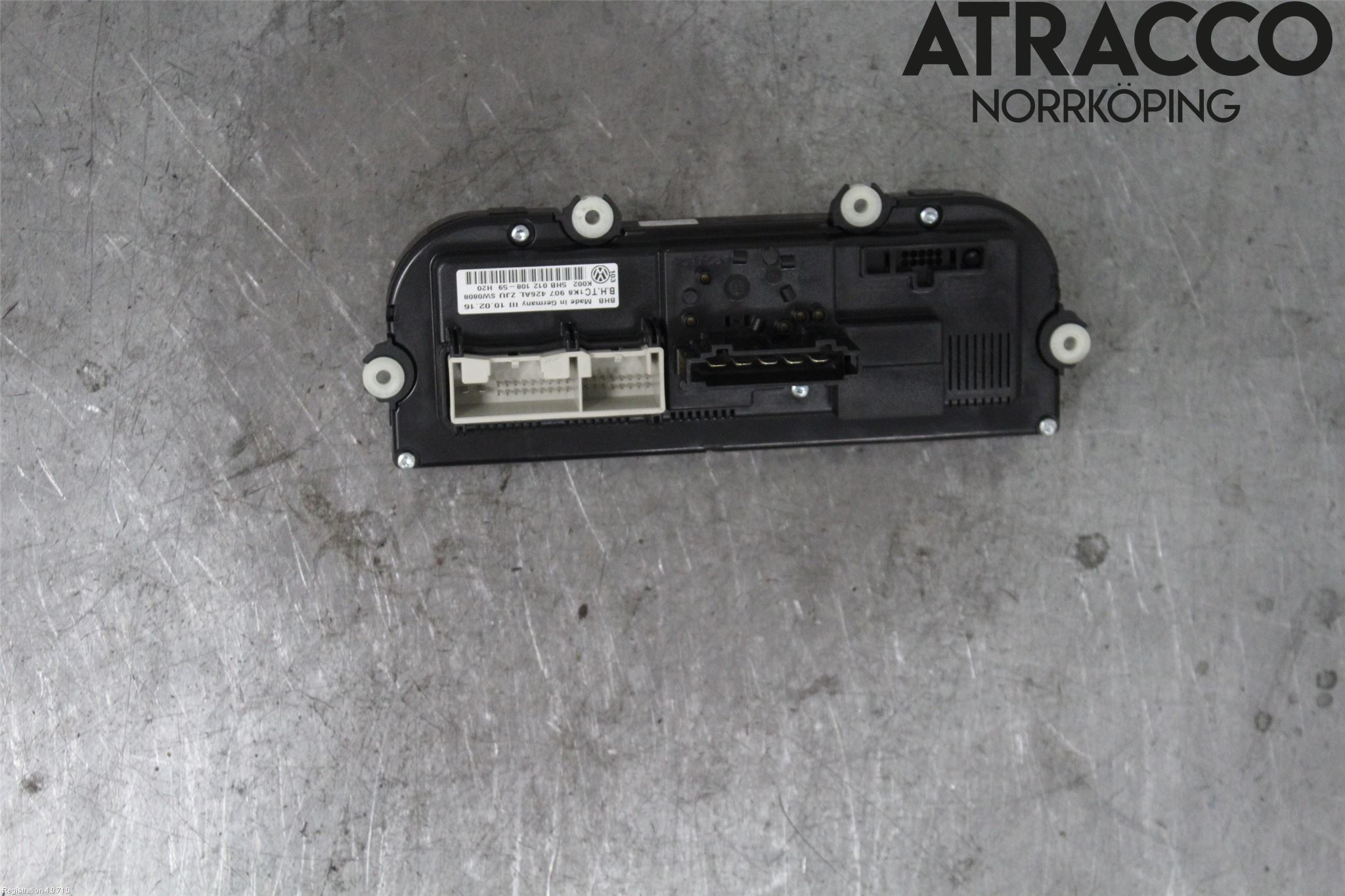 Volkswagen VW CADDY 11-15 Varmeapparat Panel(Regulering)