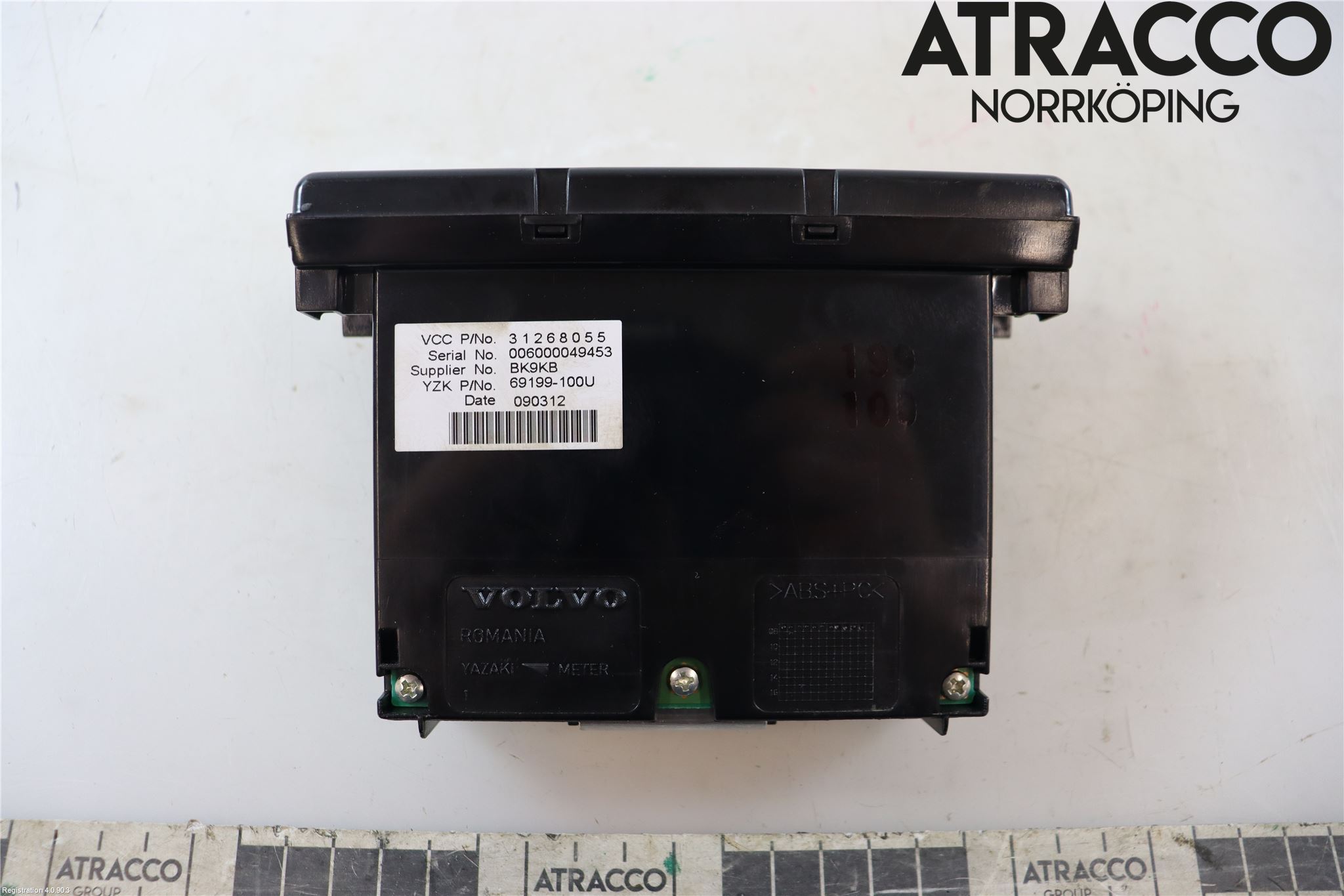 Volvo V50 08-12 Instr Varselys - Display