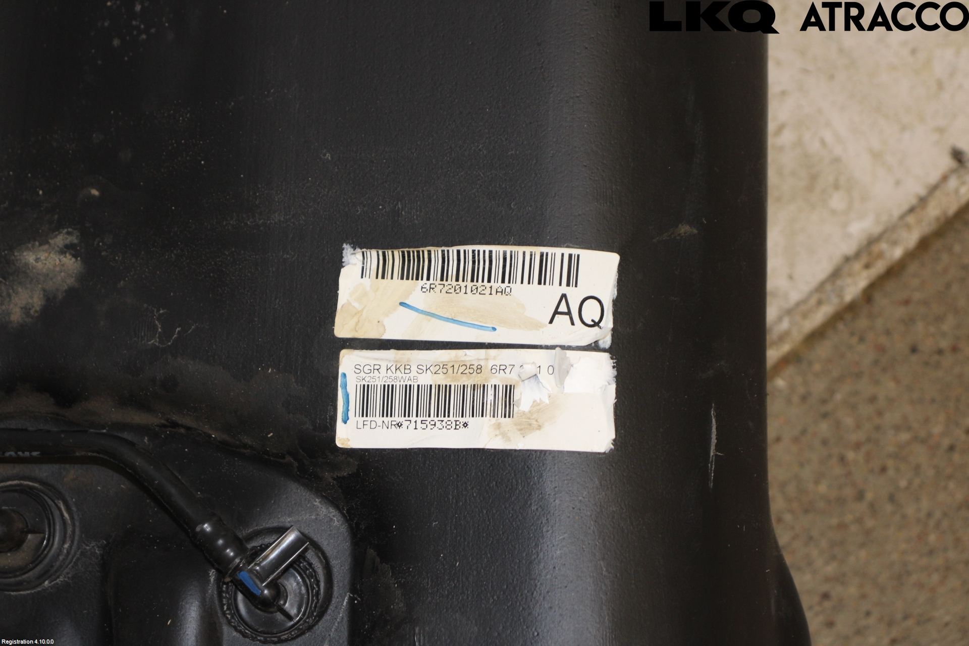 Skoda RAPID Drivstofftank