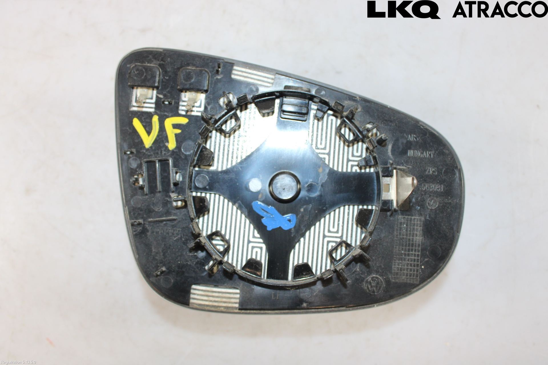 Volkswagen VW GOLF VI 09-13 Speil Glass V