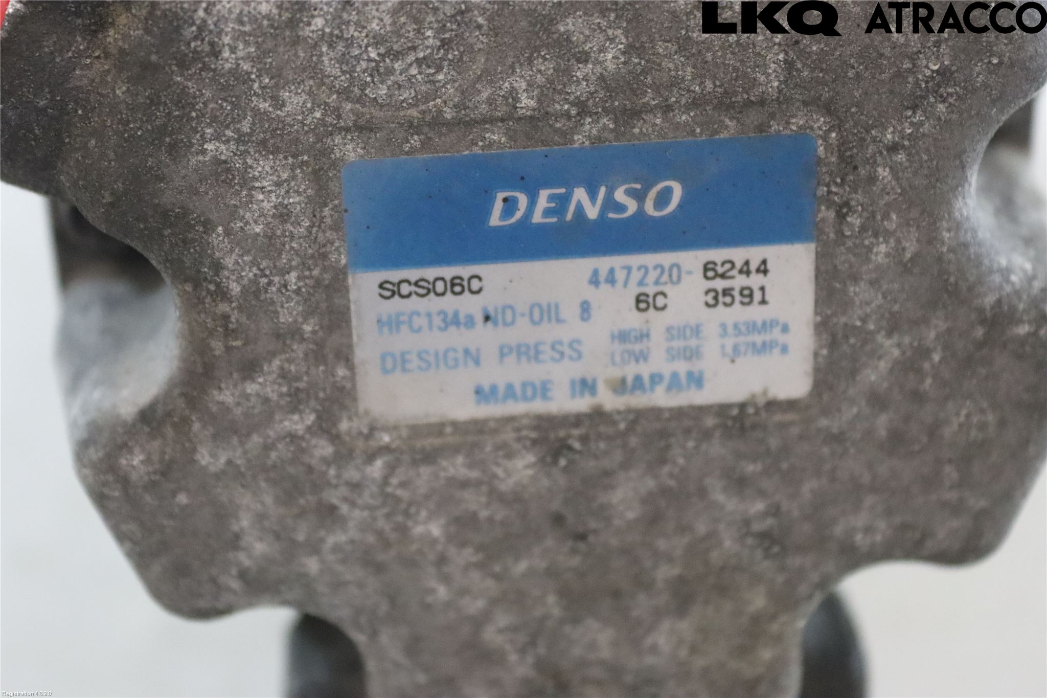 Toyota COROLLA 98-01 Varme Ac Kompressor