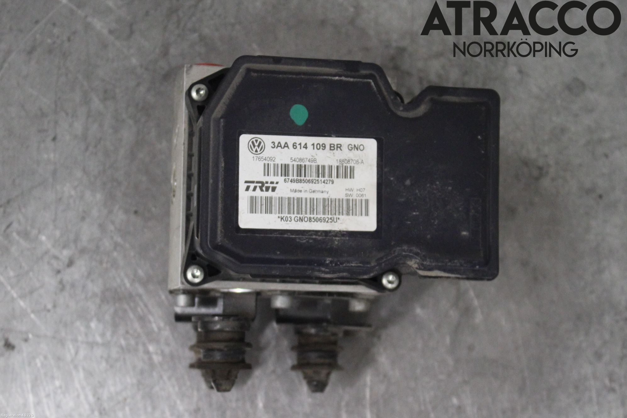 Volkswagen VW PASSAT 11-14 Abs Hydraulikkaggregat