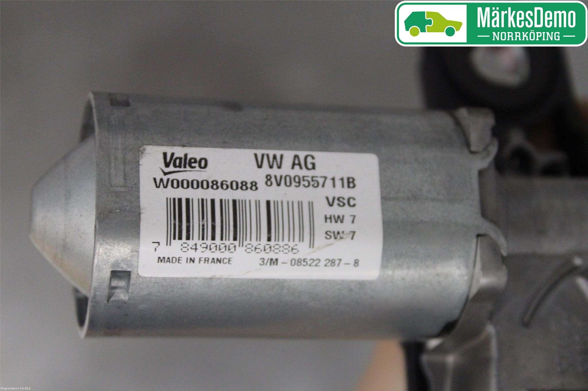 Audi A3/S3 8V 13-20 Viskermotor Bakluke