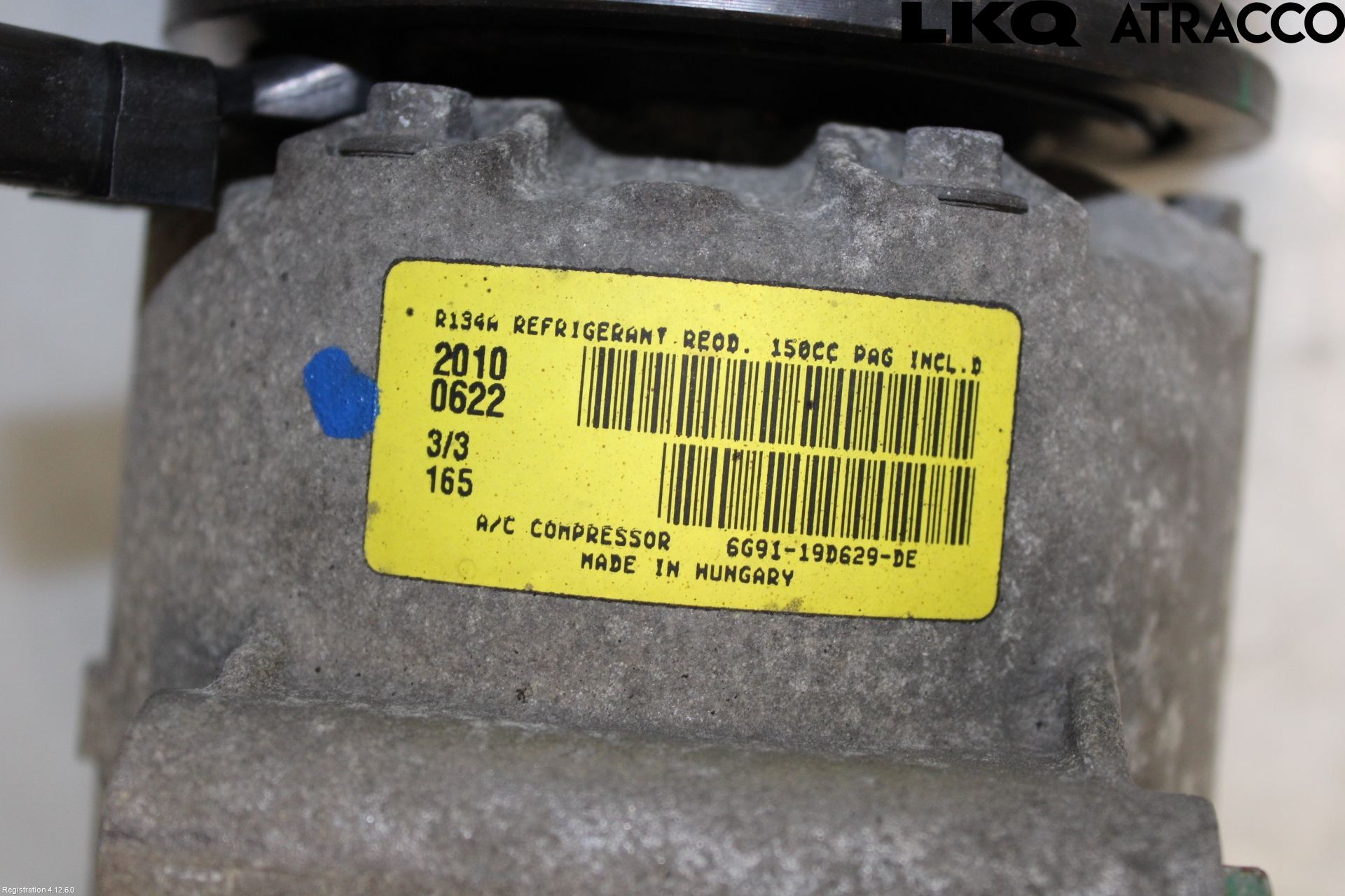 Ford MONDEO 07-15 Varme Ac Kompressor