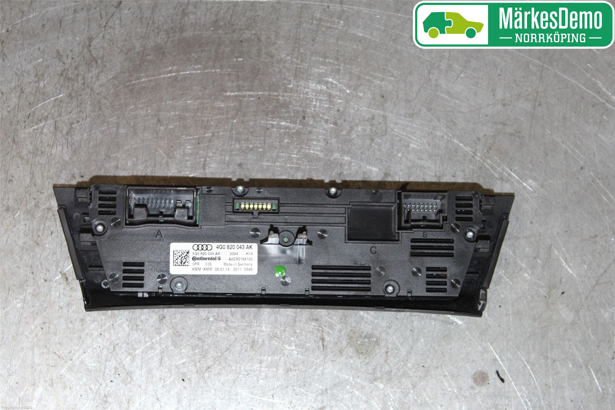 Audi A6/S6 4G 11-18 Varmeapparat Panel(Regulering)