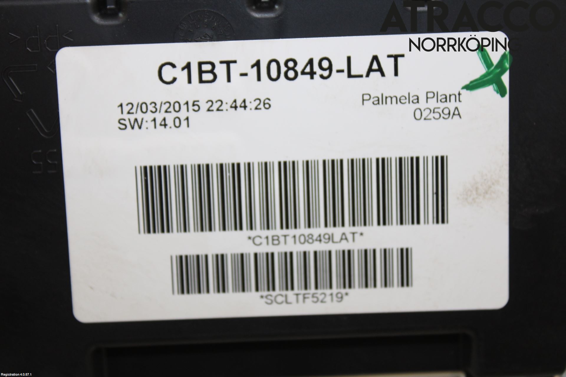 Ford FIESTA 13-17 Instr Kombinert