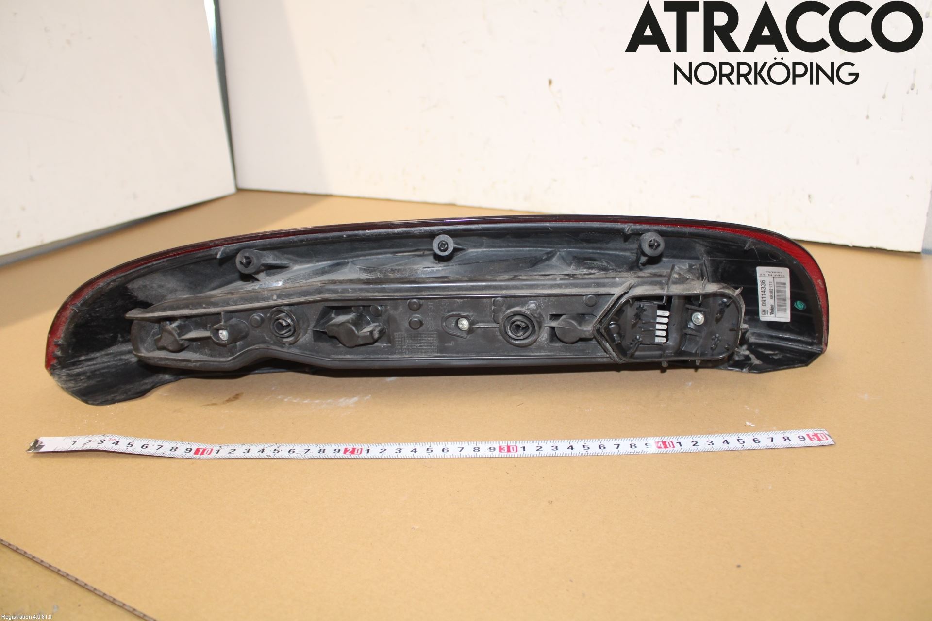 Opel CORSA C    00-06 Baklykt Venstre