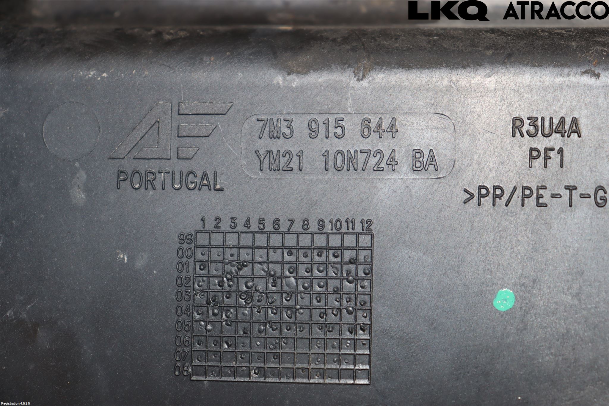 Seat ALHAMBRA 01-10 Batterikasse - Feste - Holder