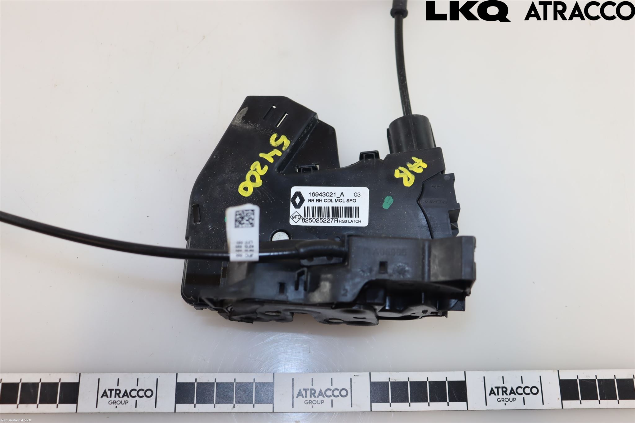 Renault MEGANE IV 16-23 Dørlås - Låsekasse