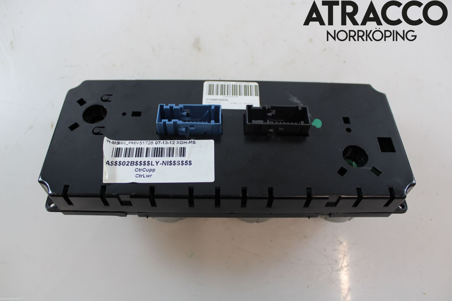 Nissan NAVARA 05-16 Varmeapparat Panel(Regulering)