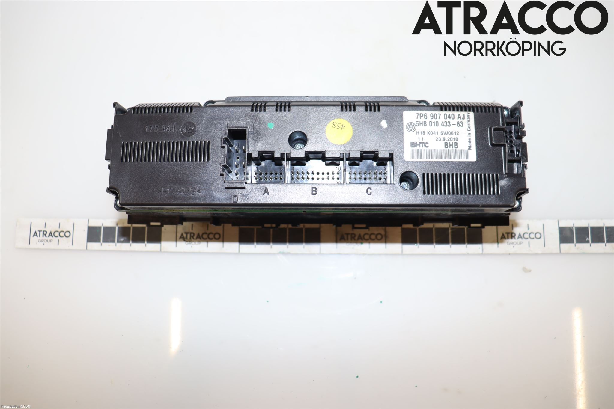 Volkswagen VW TOUAREG 7P 11-18 Varmeapparat Panel(Regulering)
