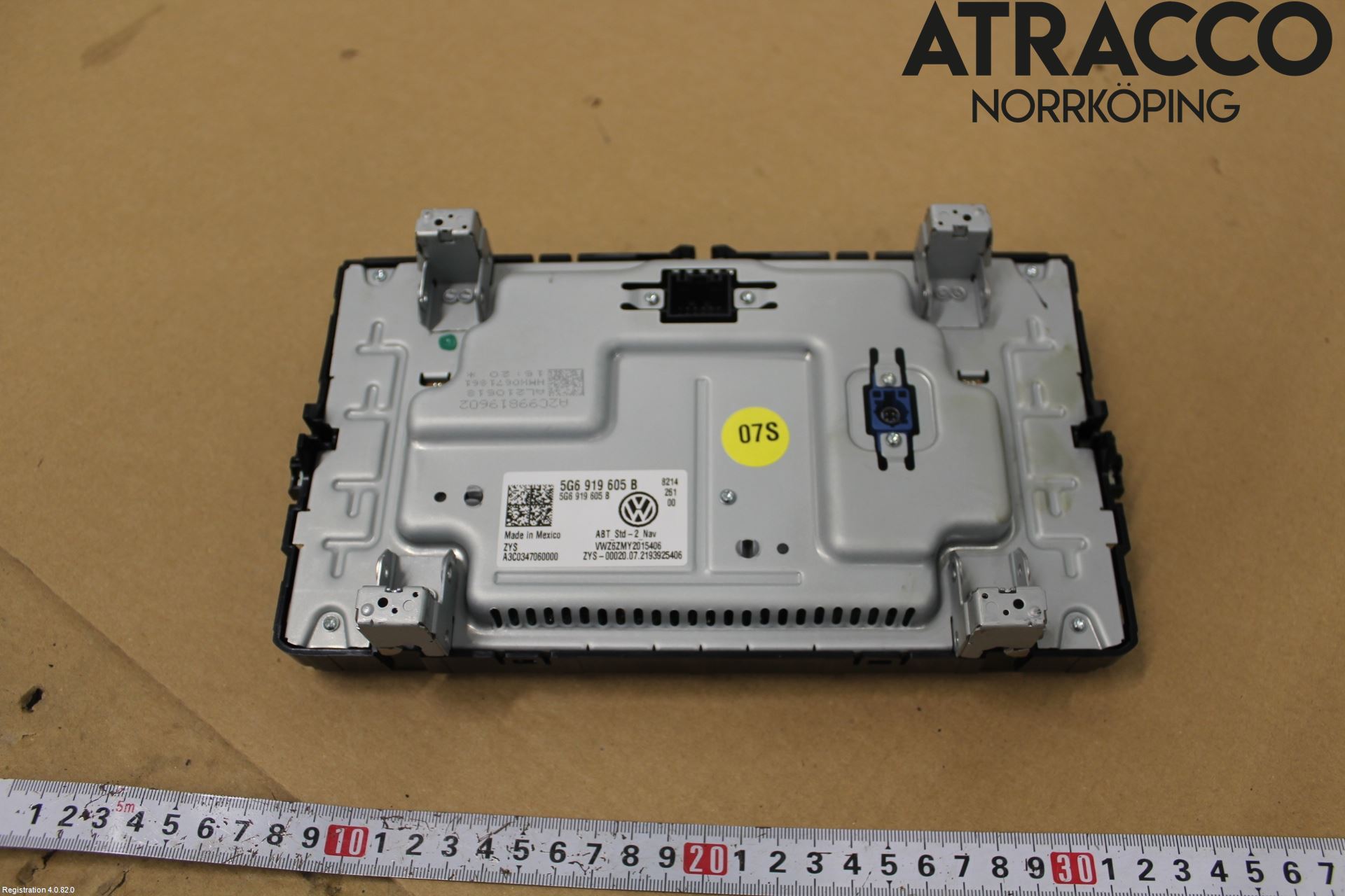 Volkswagen VW TIGUAN 16-24 Multifunktionsdisplay