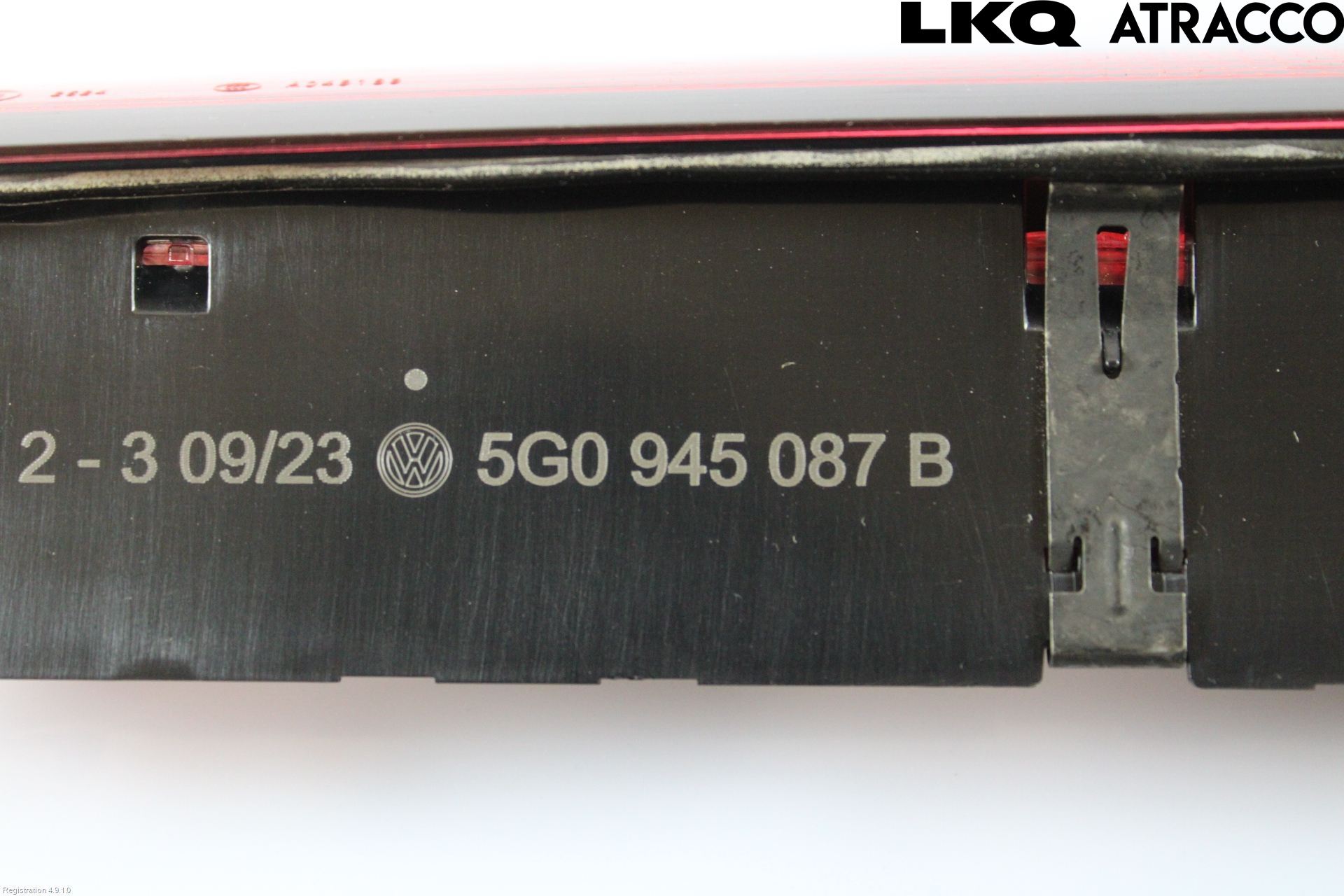 Volkswagen VW TIGUAN 16-24 Bremselys Bakrute