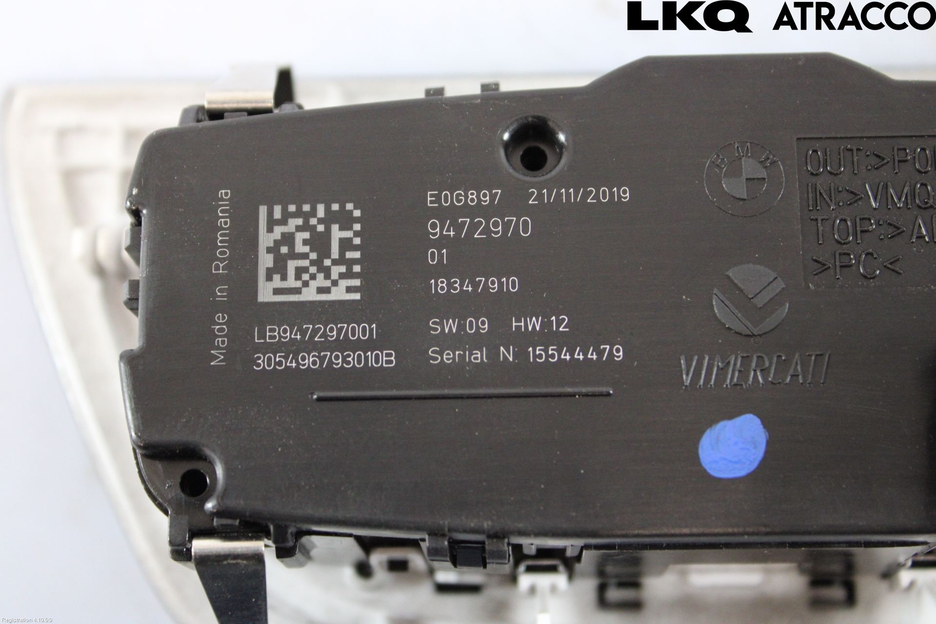 BMW 5 G30/G31/F90 17-23 Bryter Hovedlys