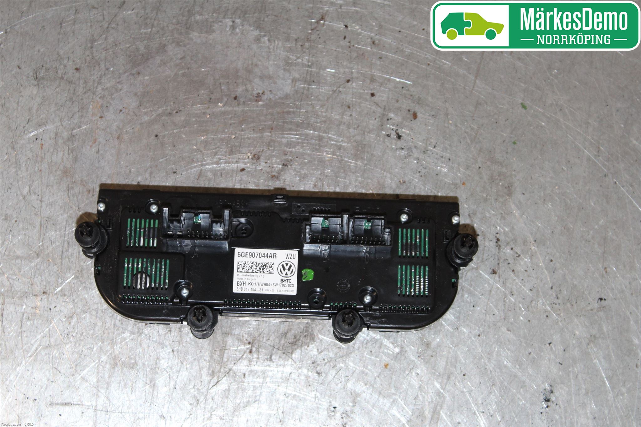 Volkswagen VW PASSAT 15-19 Varmeapparat Panel(Regulering)