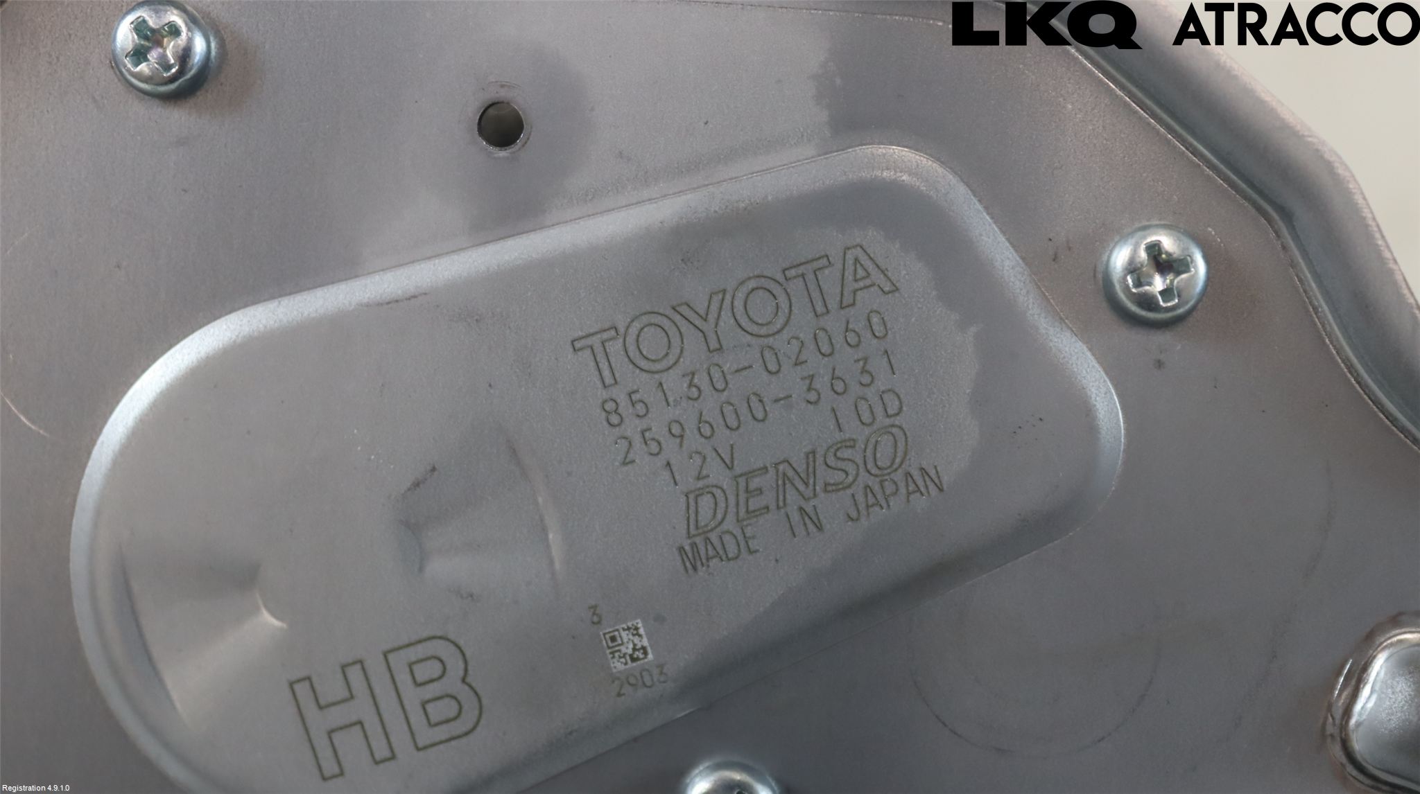 Toyota COROLLA 19- Viskermotor Bakluke