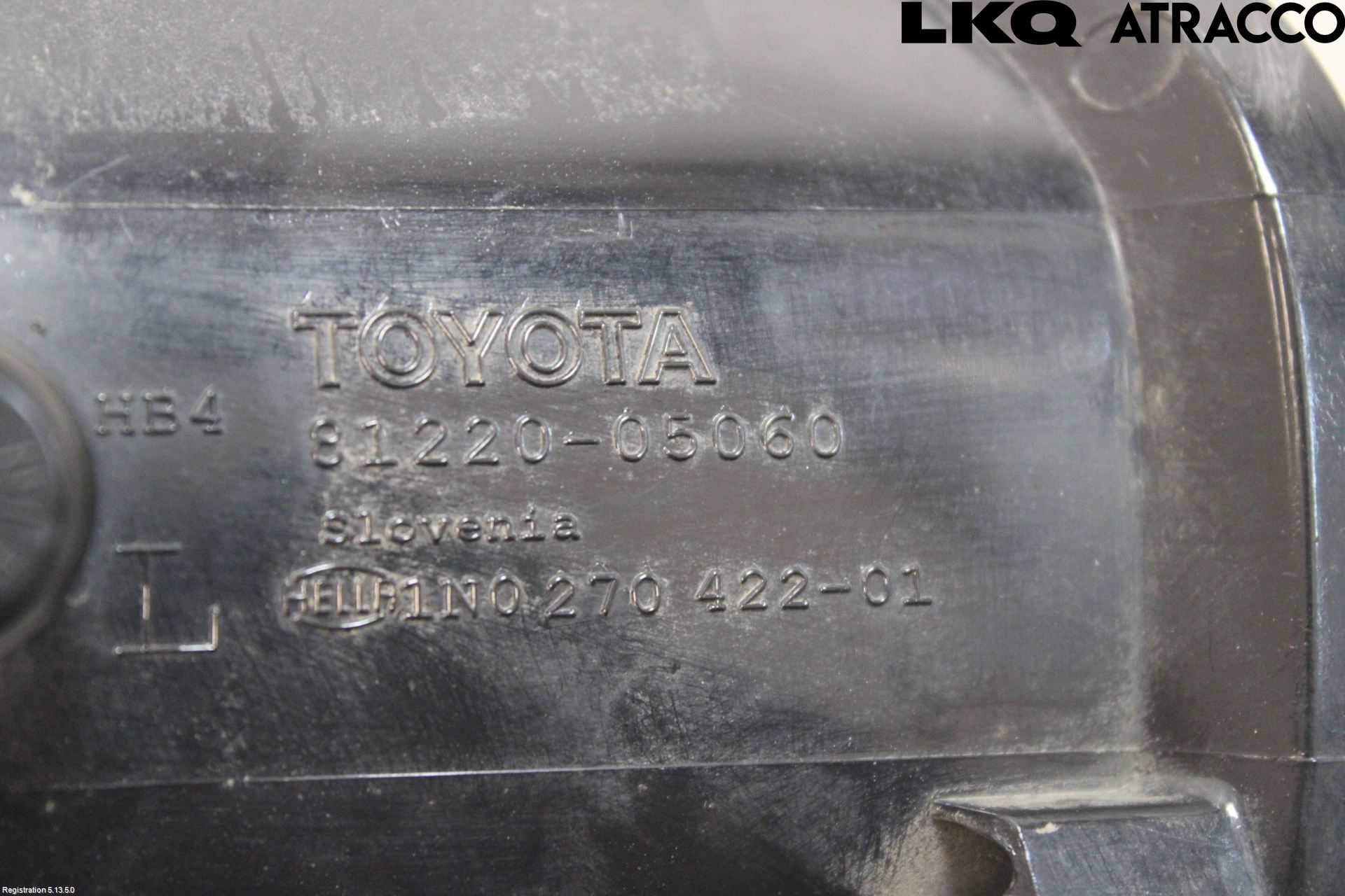 Toyota AVENSIS 03-06 Frontlykt-Kurve-Tåkelys