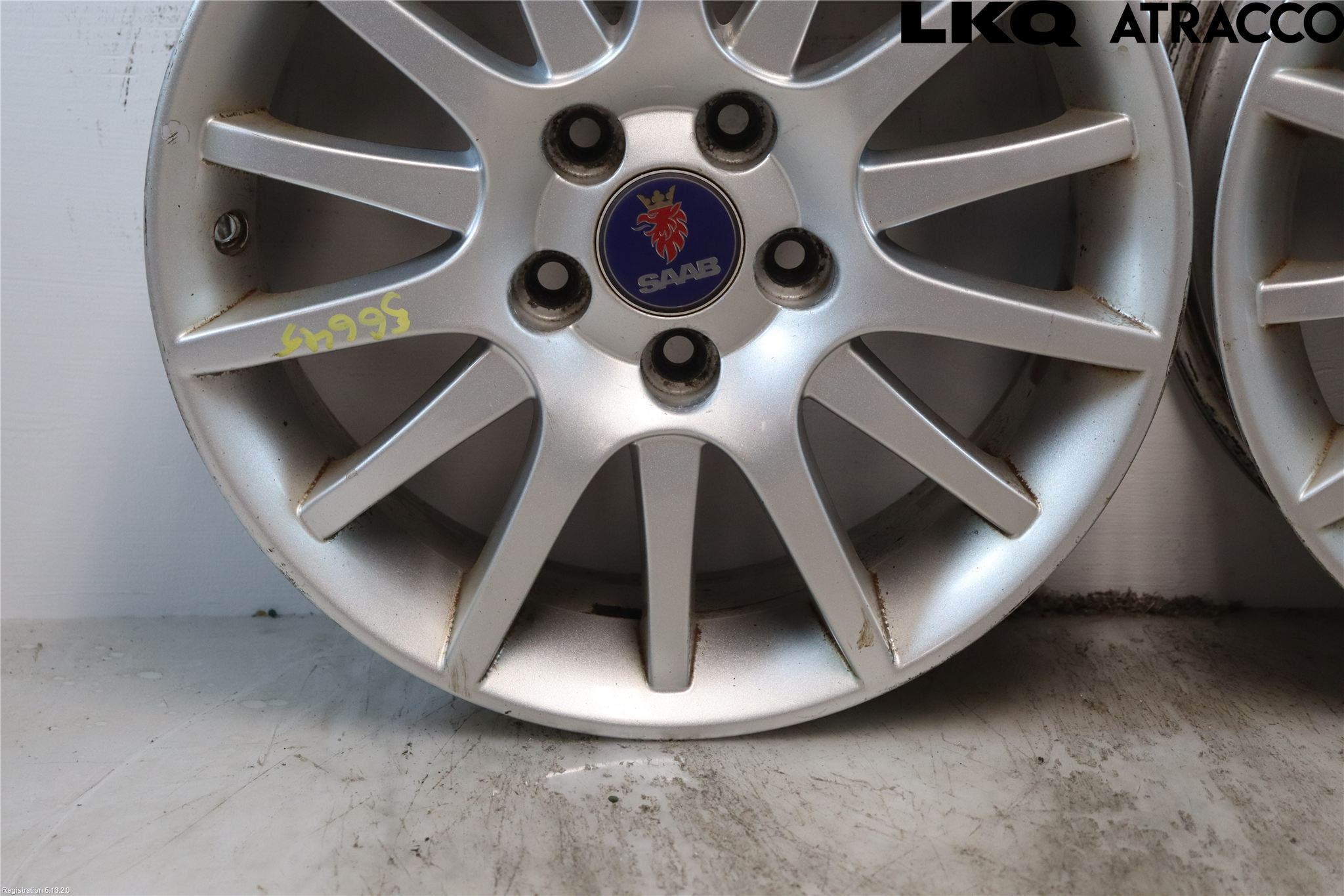 Saab 9-3 VER2/VER3 08-15 Felg Aluminium Sett 4Stk