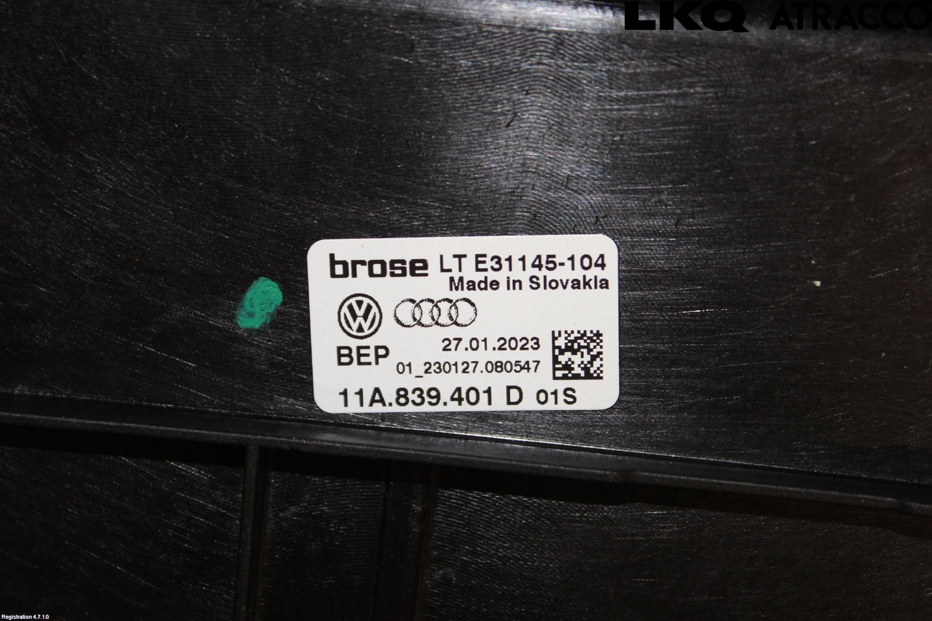 Audi Q4 E-TRON FZ 22- Vindusheis El Komp