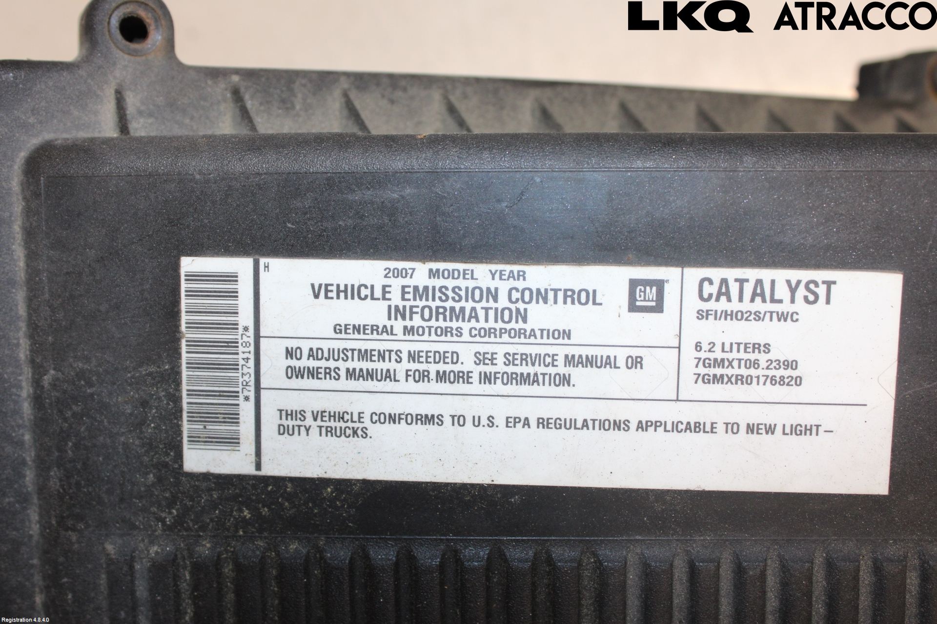 Cadillac ESCALADE Luftfilter Boks