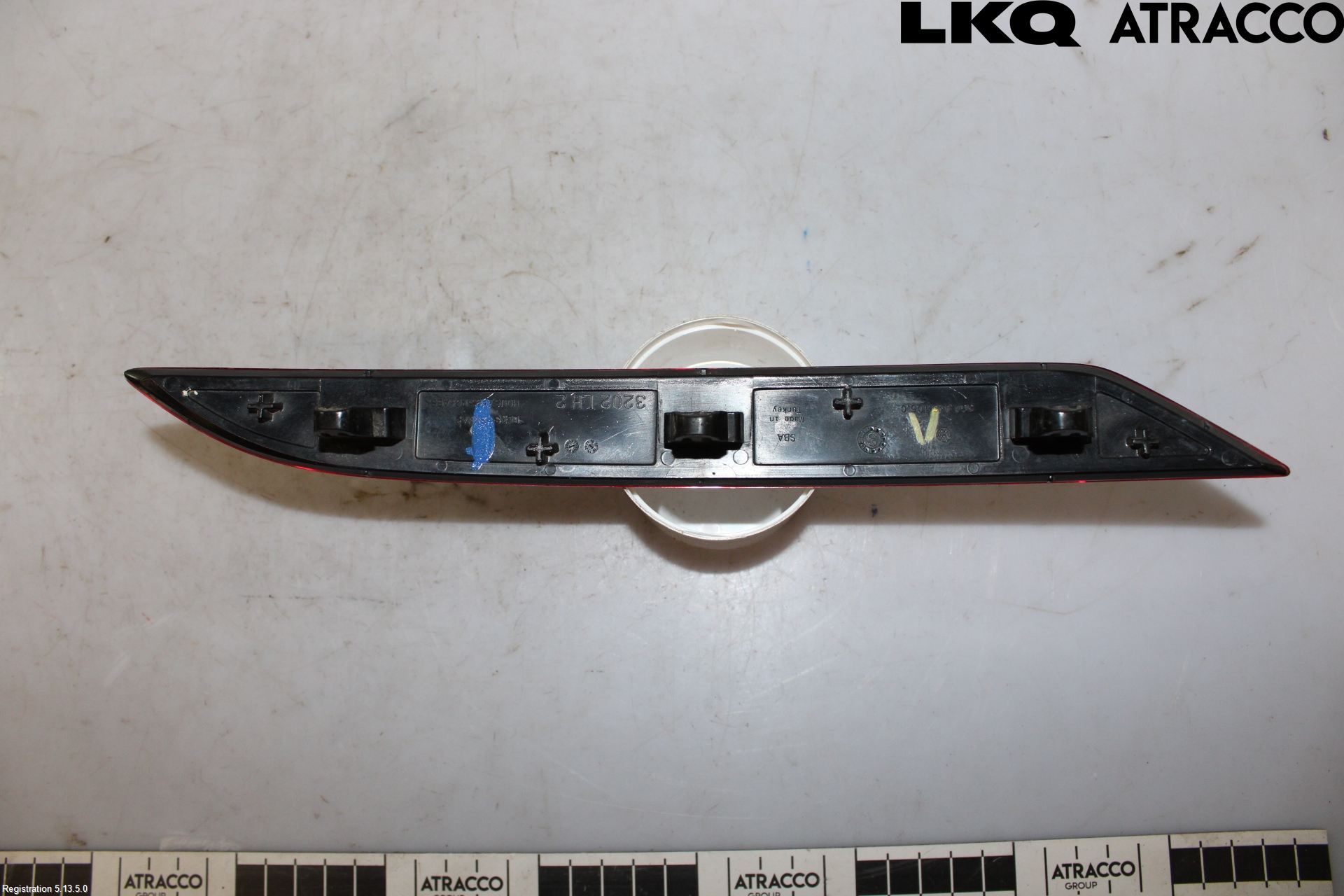 Volkswagen VW GOLF / E-GOLF VII 13-20 Refleks Bak